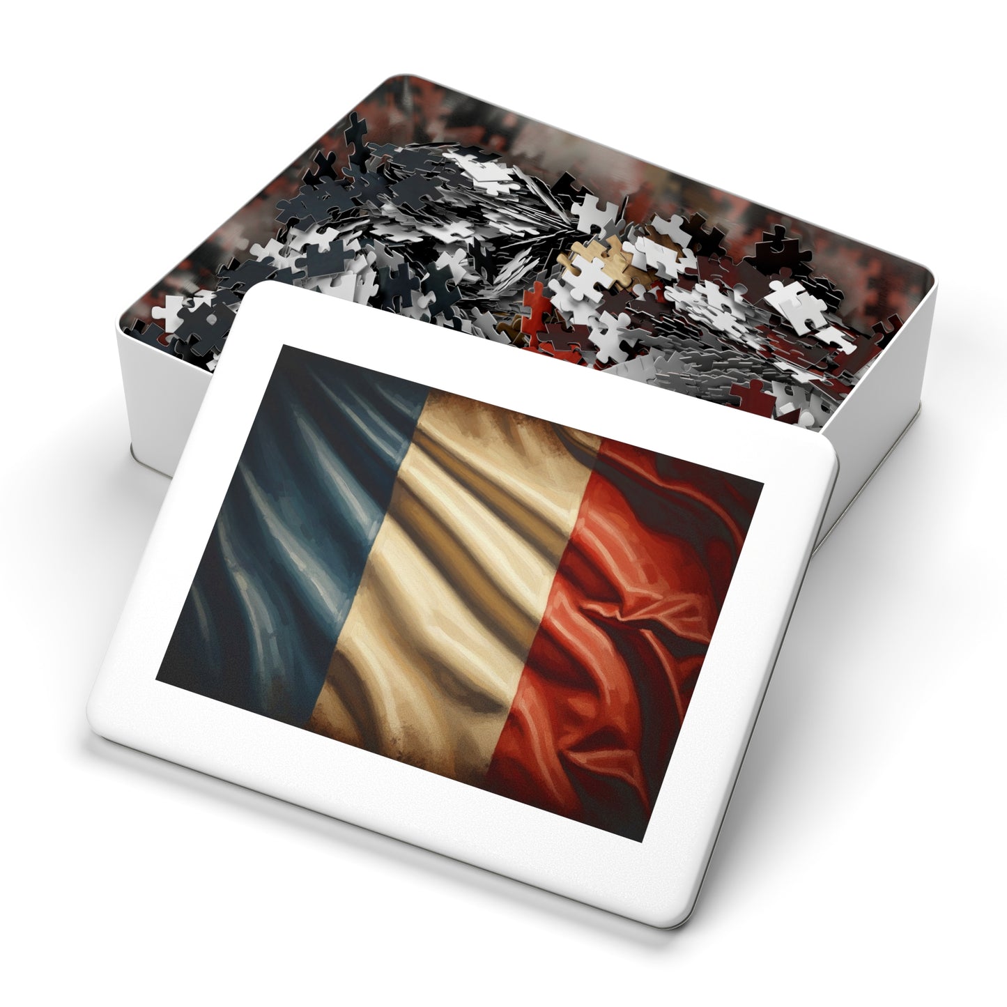 French Flag Jigsaw Puzzle