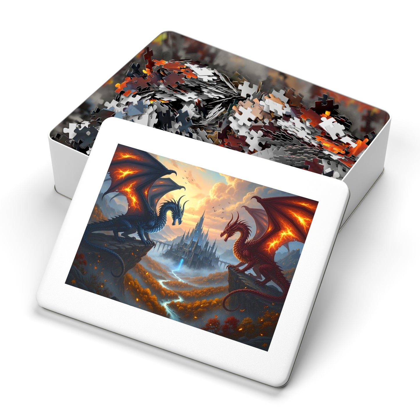 Dragon Battlefield Jigsaw Puzzle