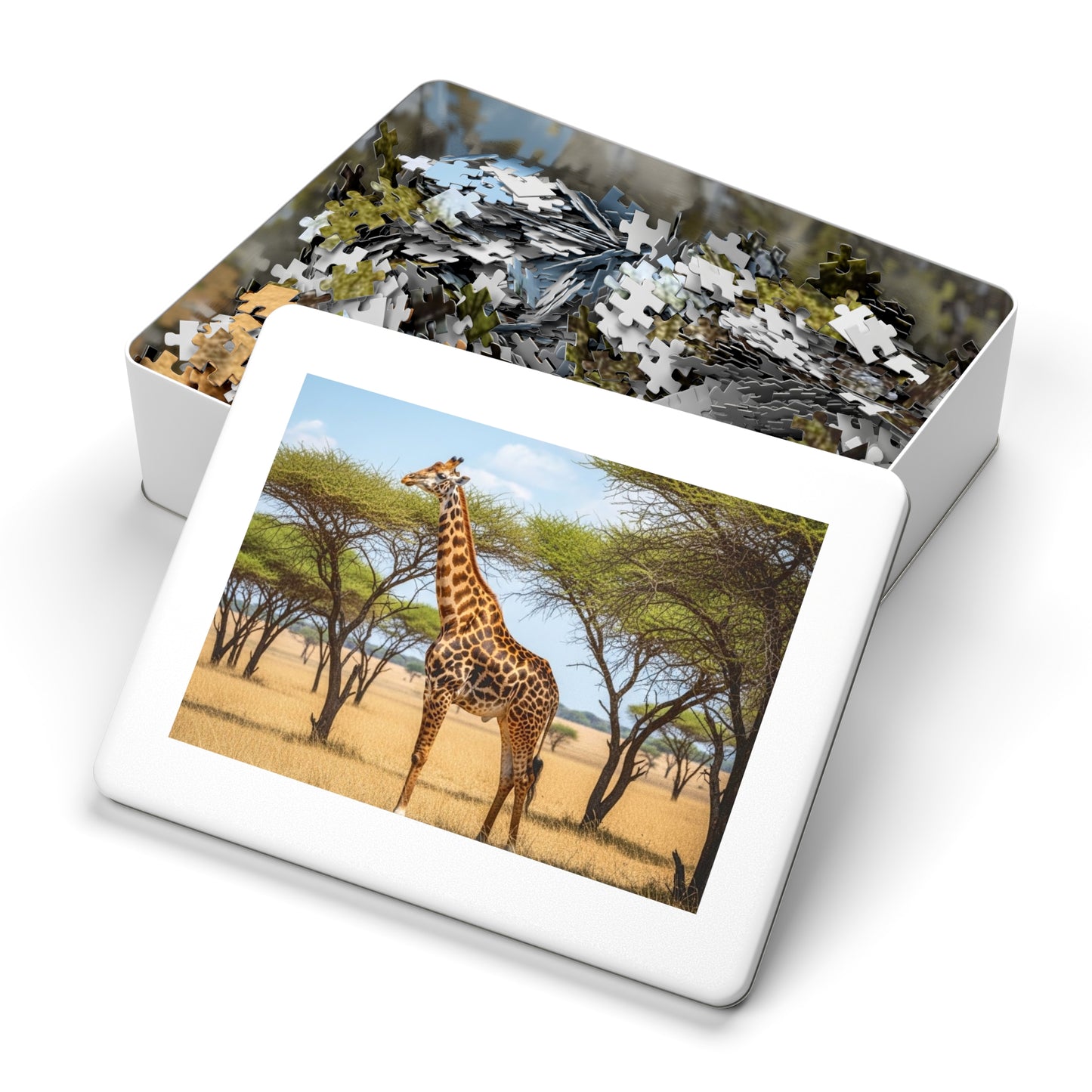 Giraffe Savannah Jigsaw Puzzle
