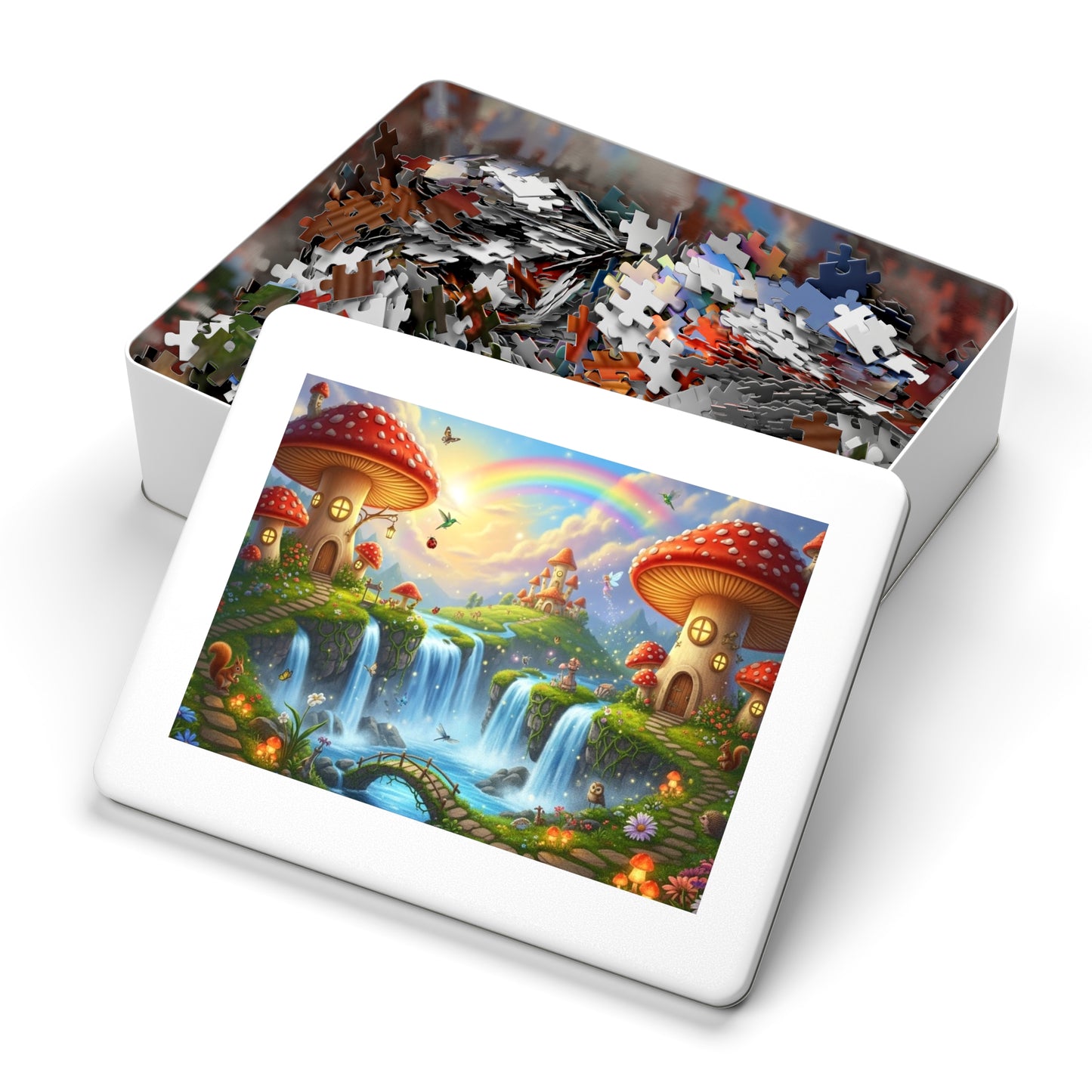 Mushroom Village Jigsaw Puzzle