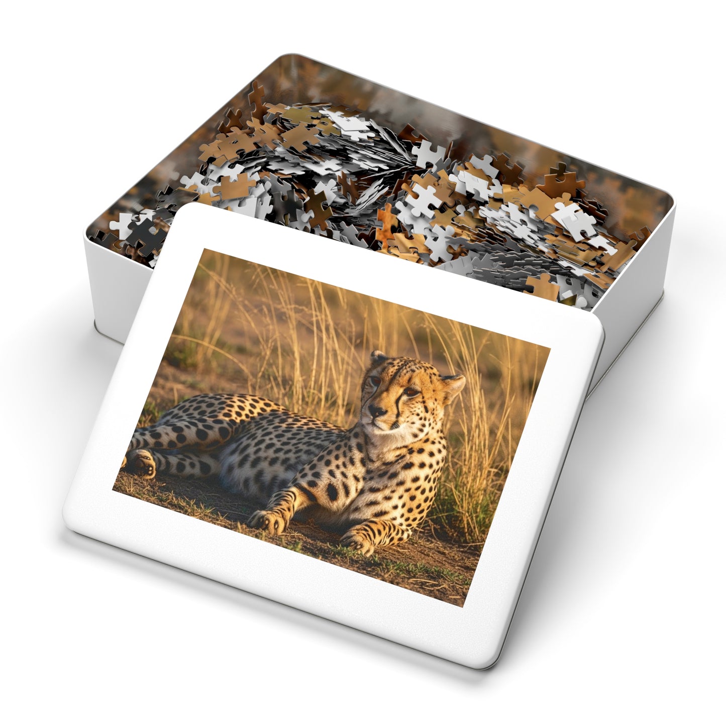 Cheetah Savannah Jigsaw Puzzle