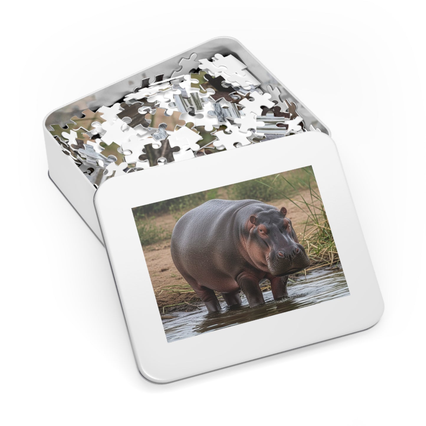 Hippopotamus Jigsaw Puzzle
