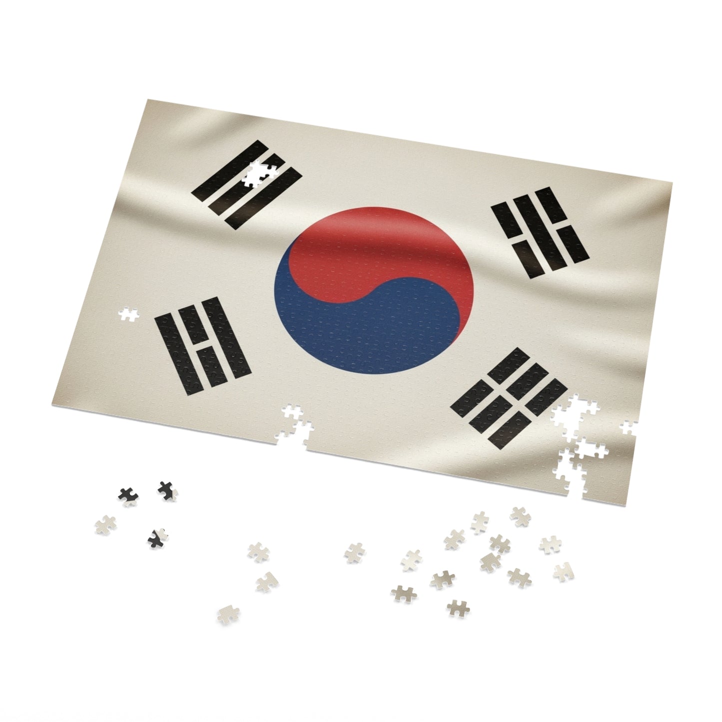 South Korea Flag Jigsaw Puzzle