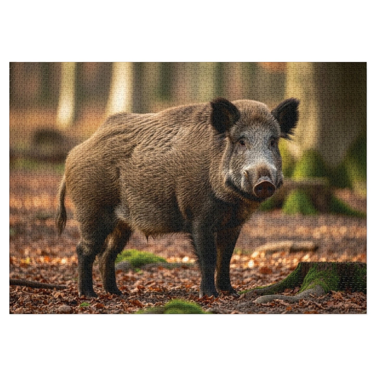 Wild Boar Jigsaw Puzzle