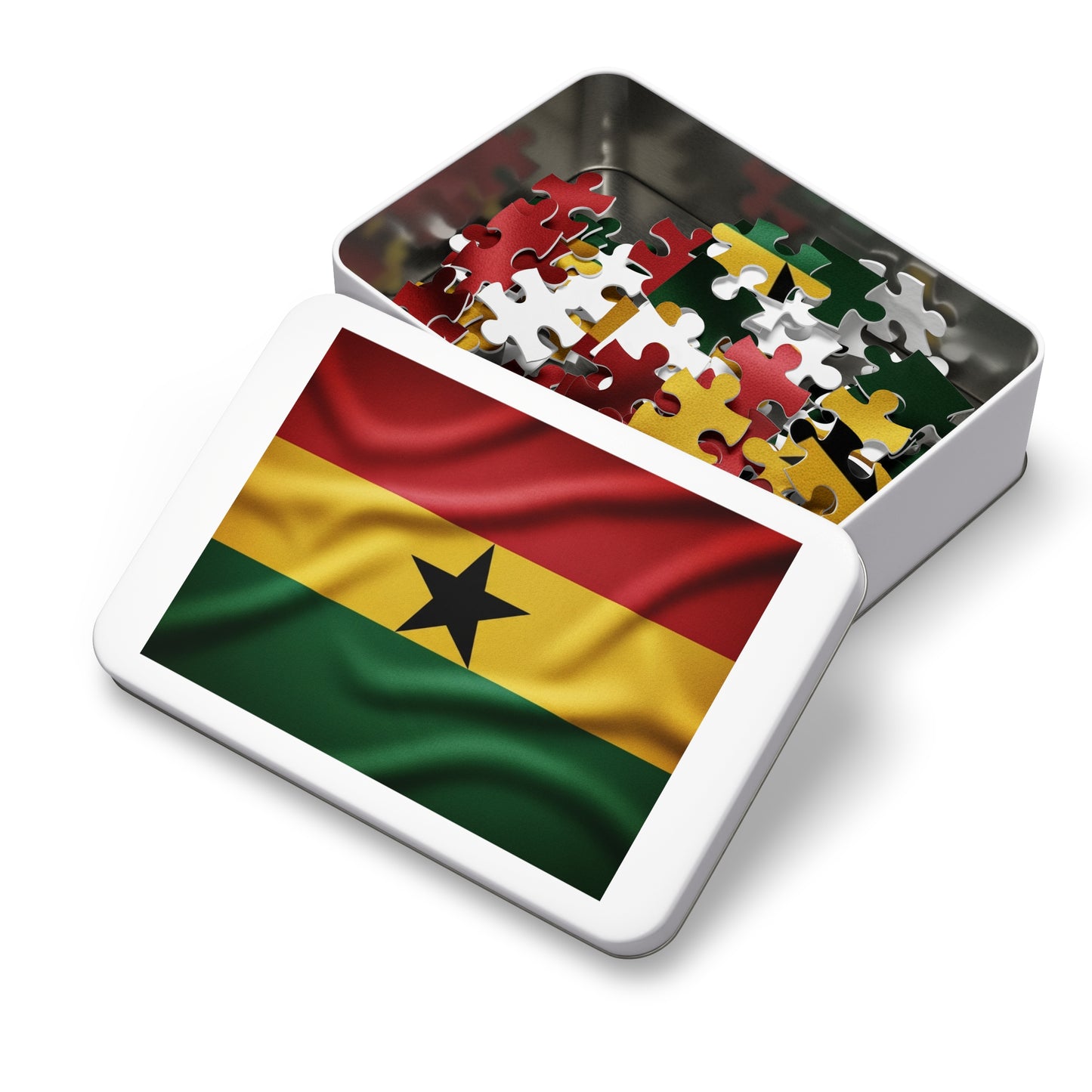 Ghana Flag Jigsaw Puzzle