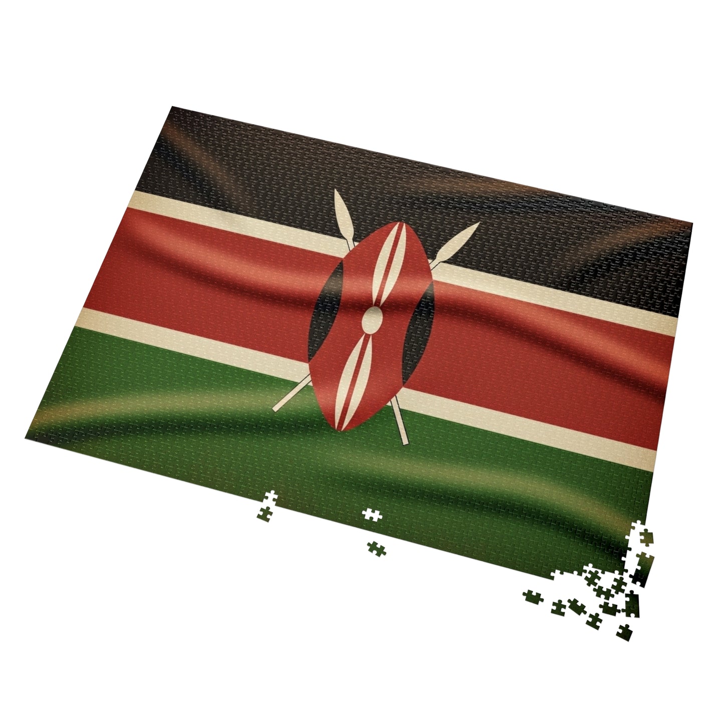 Kenya Flag Jigsaw Puzzle