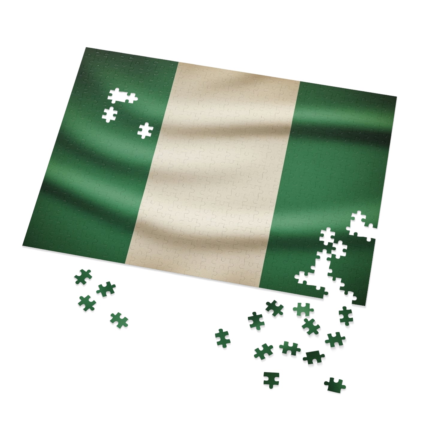 Nigeria Flag Jigsaw Puzzle