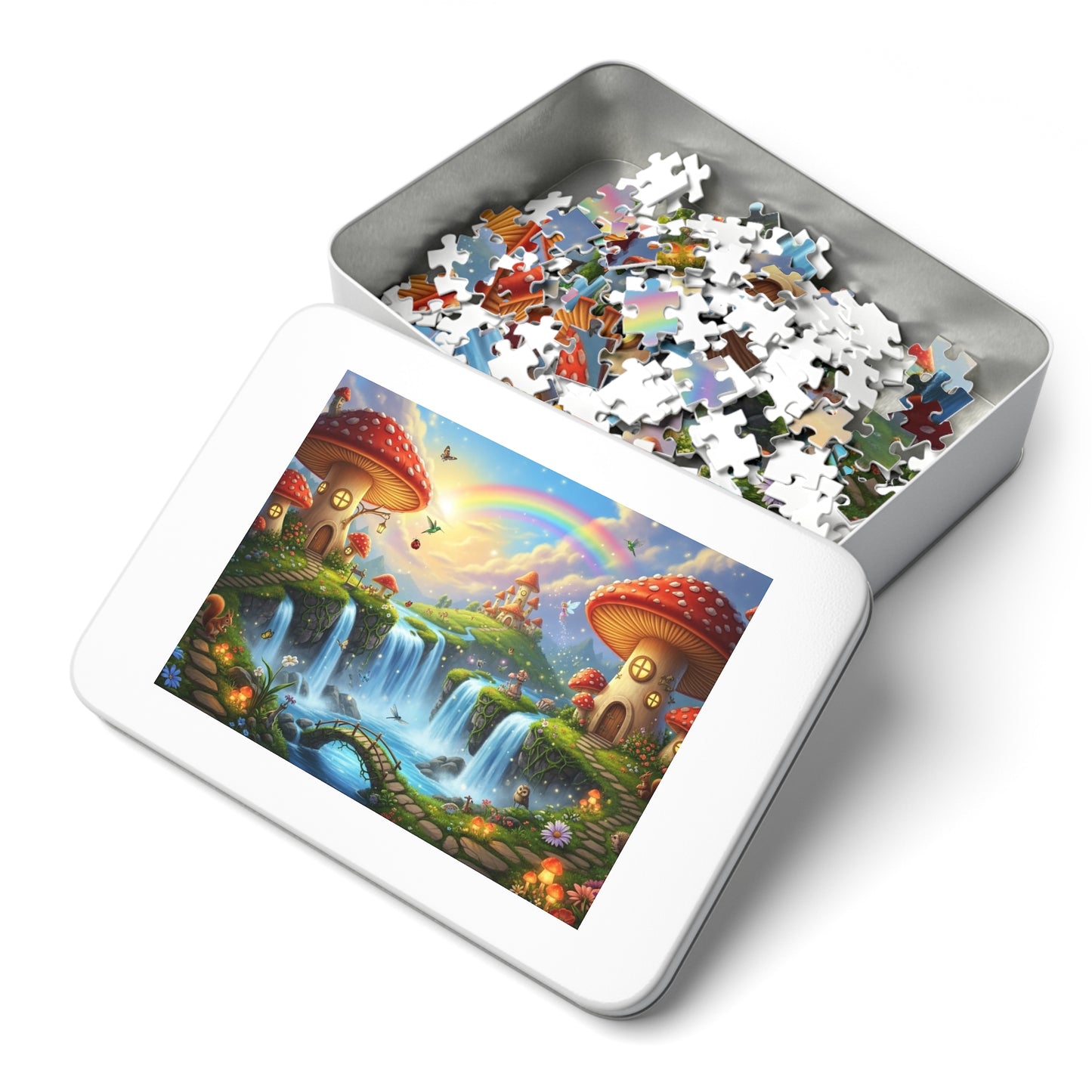 Mushroom Village Jigsaw Puzzle