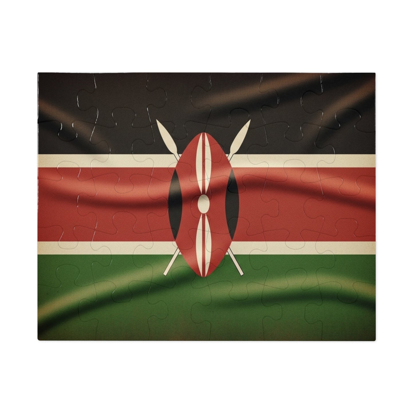 Kenya Flag Jigsaw Puzzle