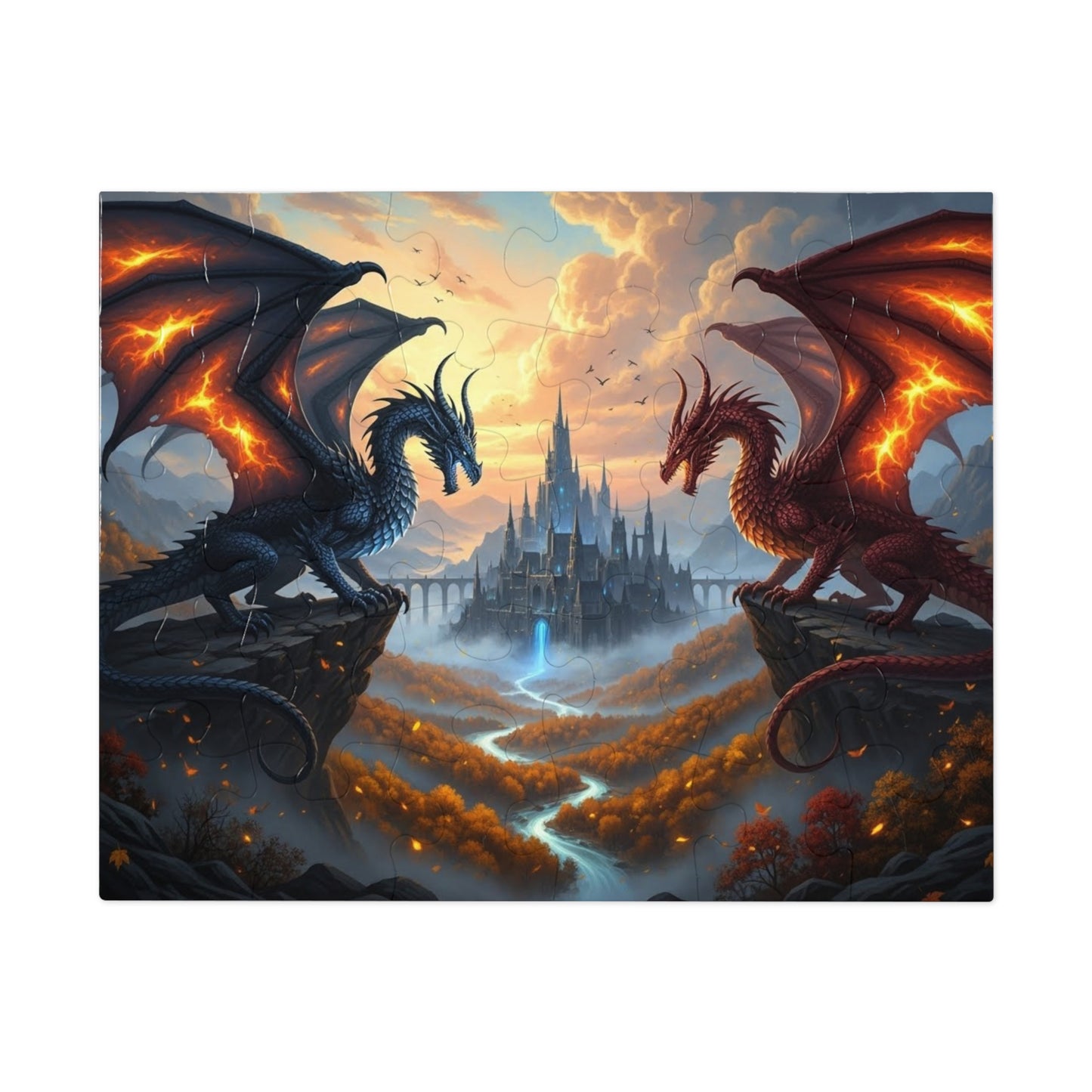 Dragon Battlefield Jigsaw Puzzle