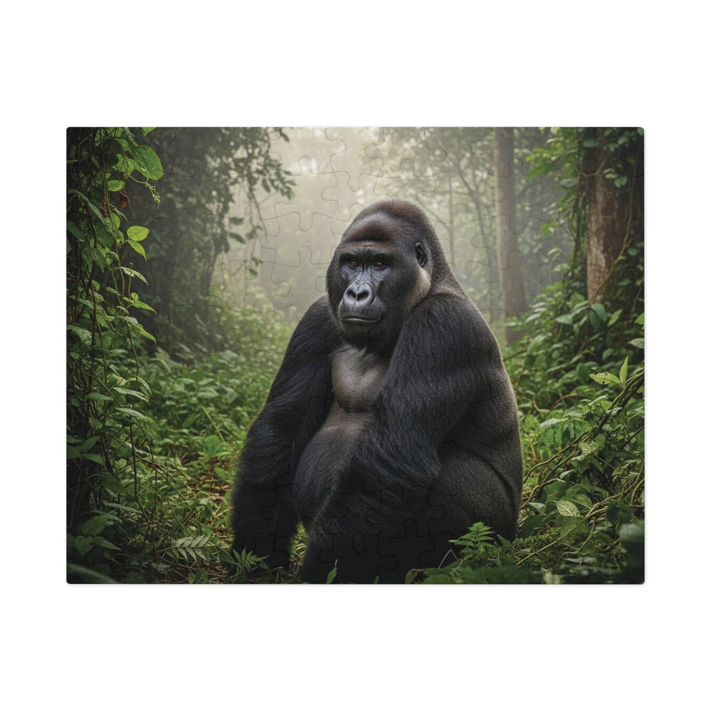 Gorilla Jungle Jigsaw Puzzle