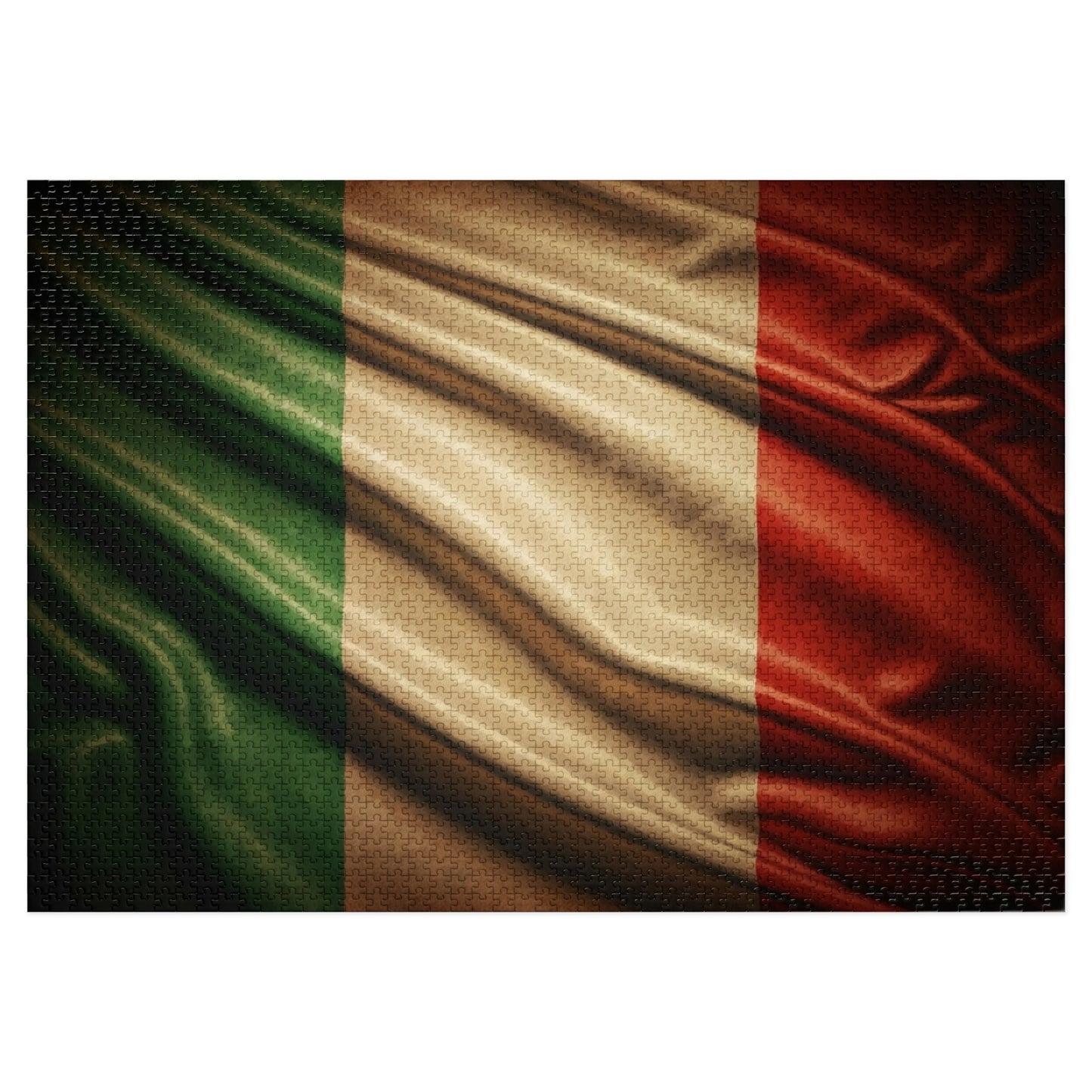 Italian Flag Jigsaw Puzzle