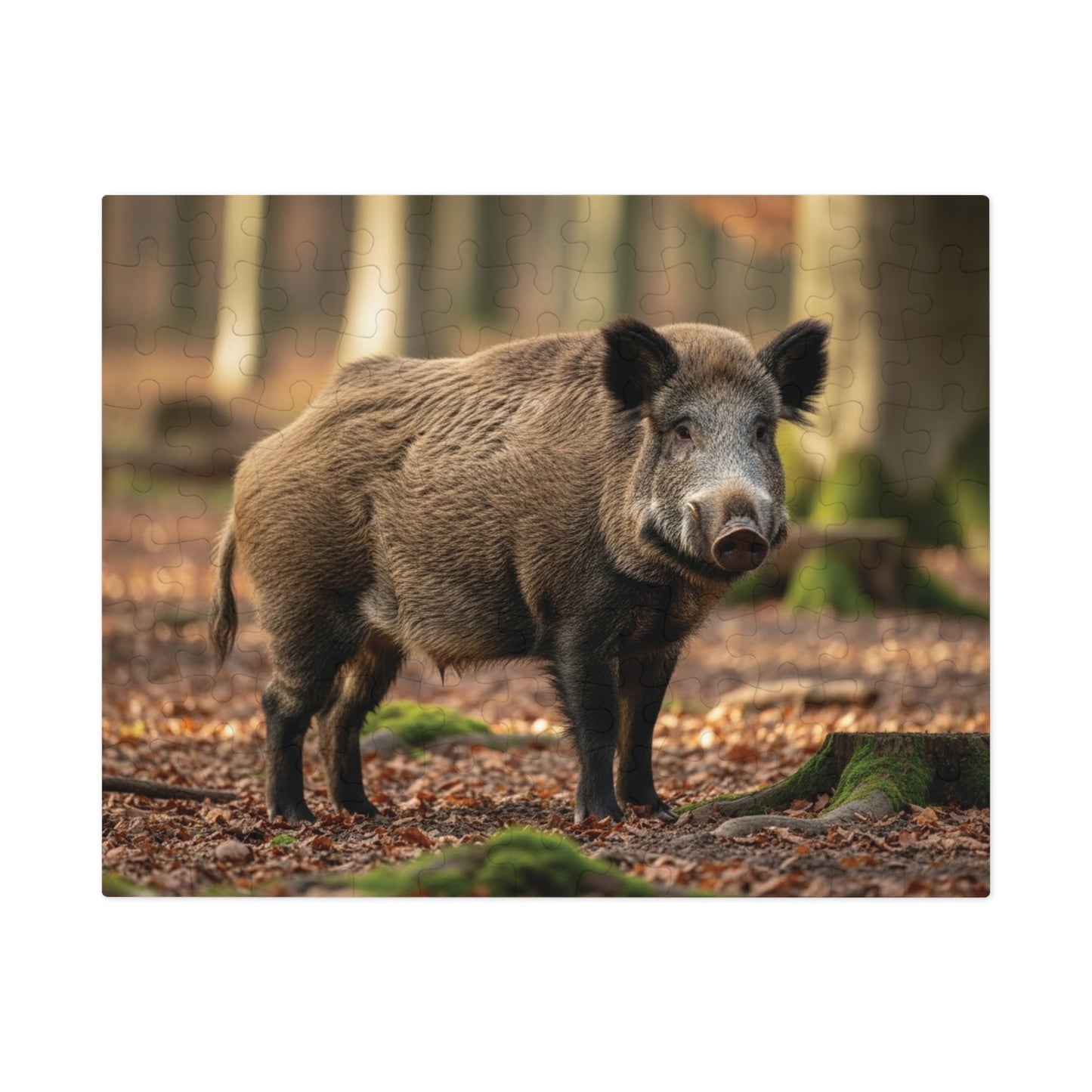 Wild Boar Jigsaw Puzzle