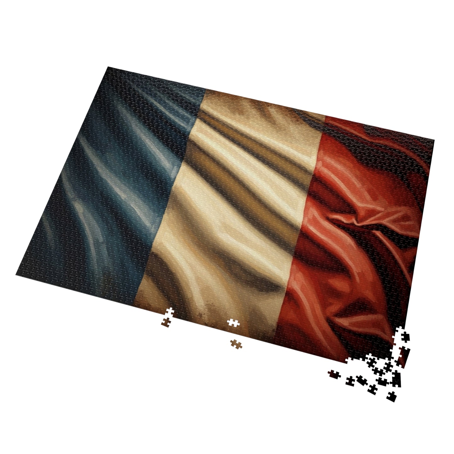 French Flag Jigsaw Puzzle
