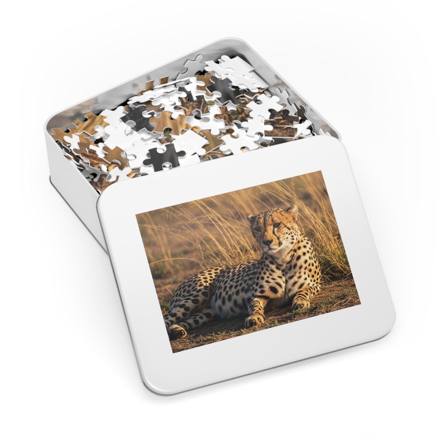 Cheetah Savannah Jigsaw Puzzle