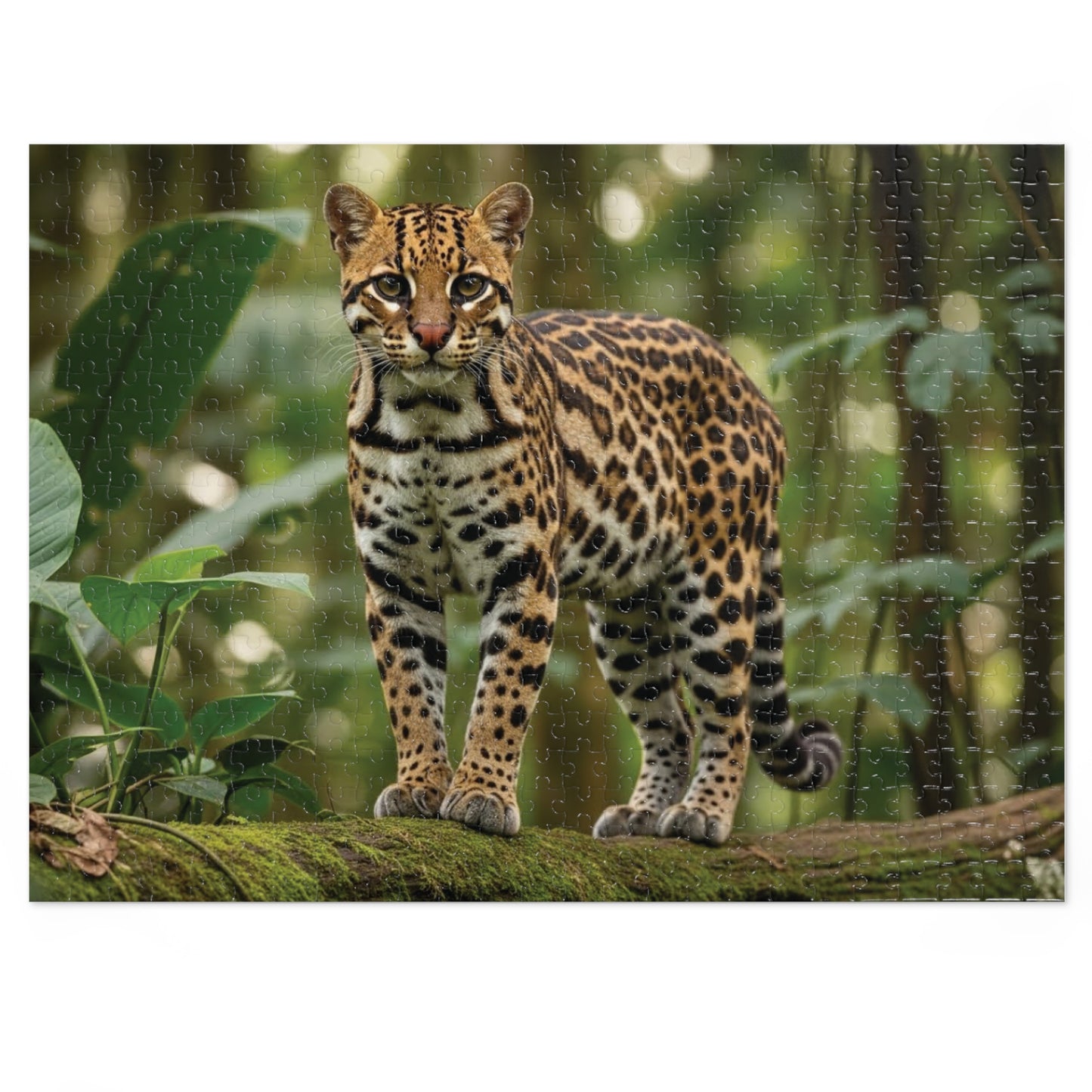 Ocelot Forest Jigsaw Puzzle