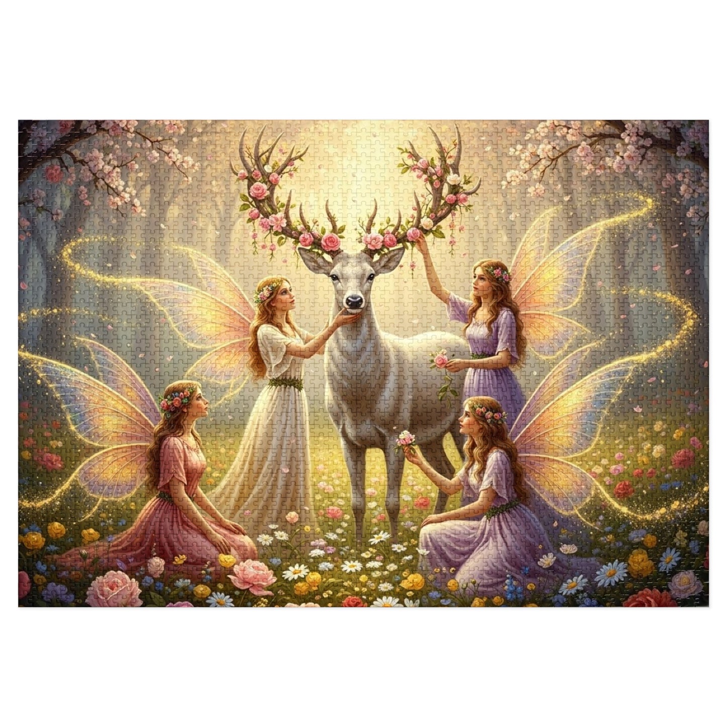 Enchanted Fairy Deer Jigsaw Puzzle