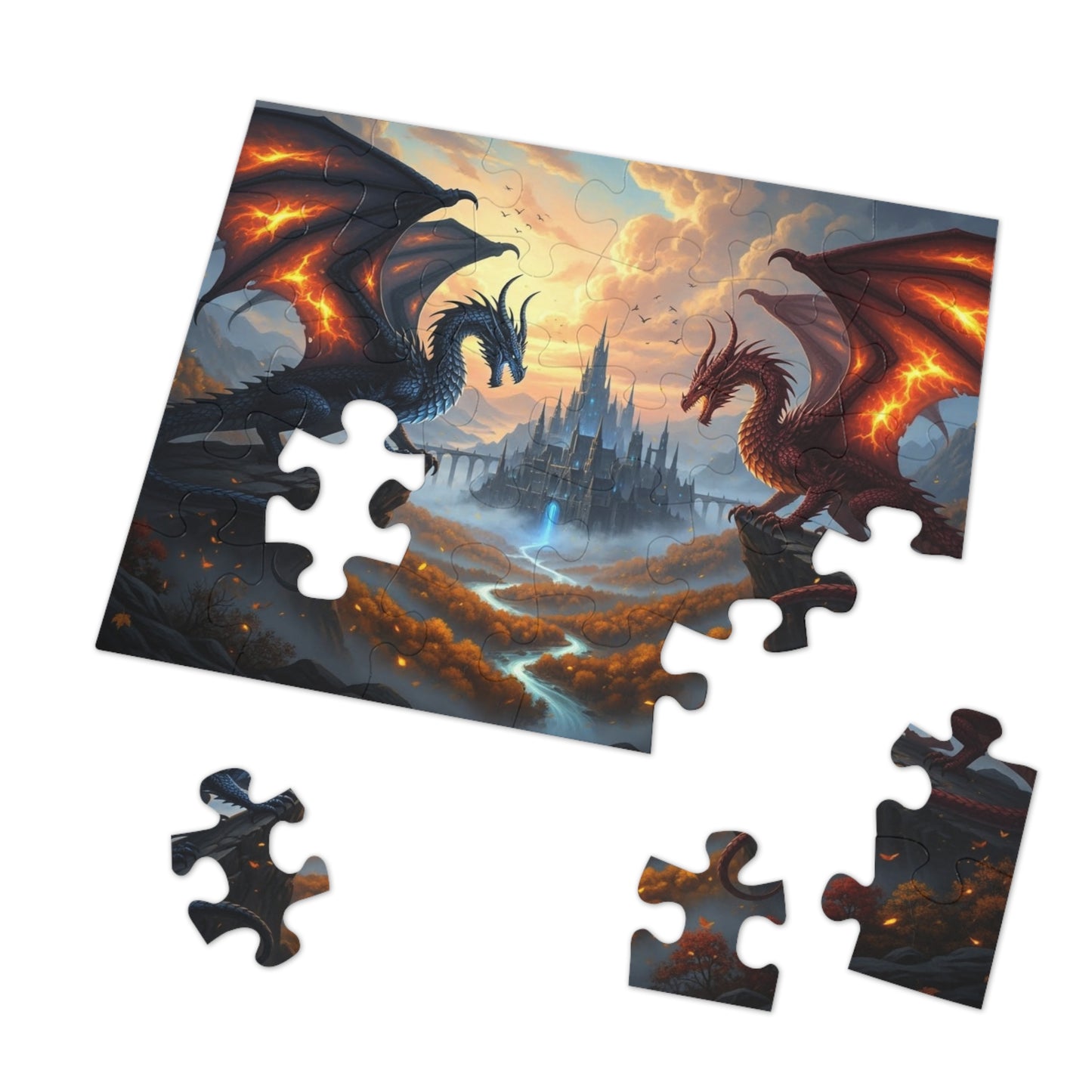 Dragon Battlefield Jigsaw Puzzle
