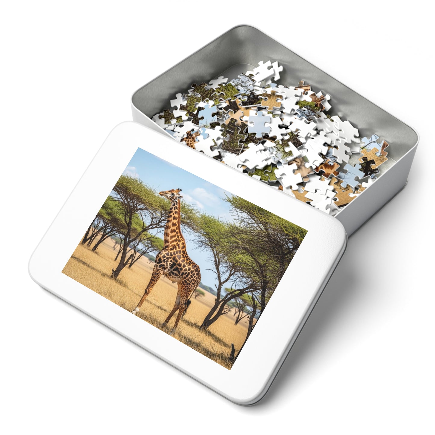 Giraffe Savannah Jigsaw Puzzle
