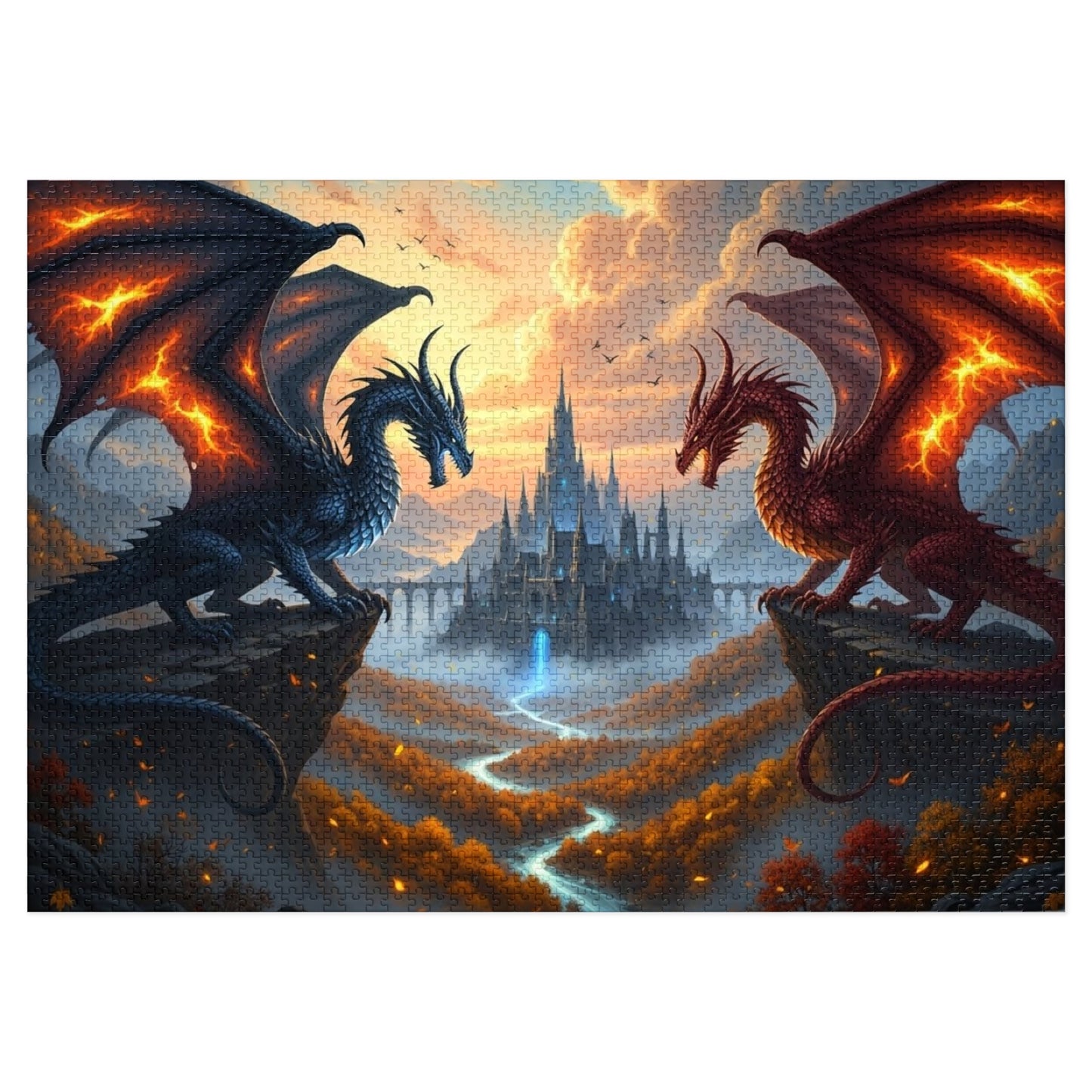 Dragon Battlefield Jigsaw Puzzle
