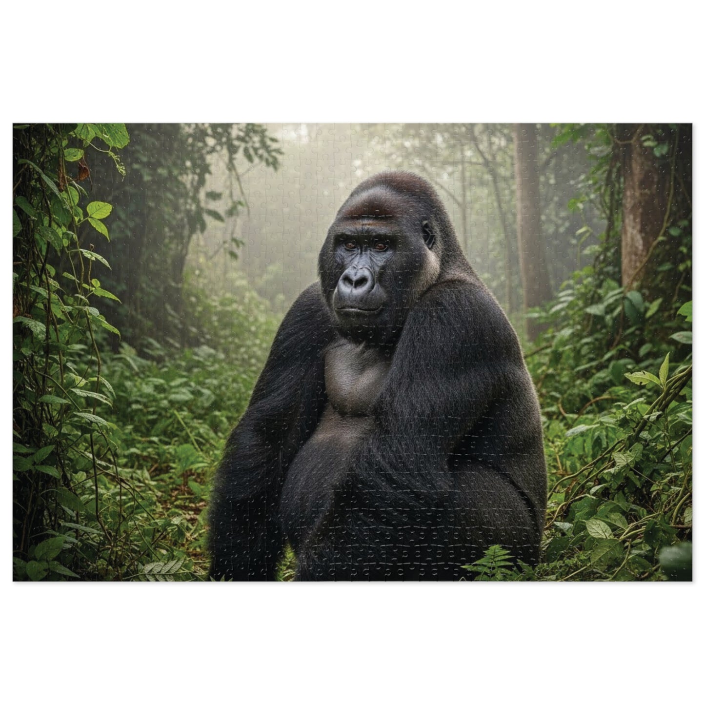 Gorilla Jungle Jigsaw Puzzle