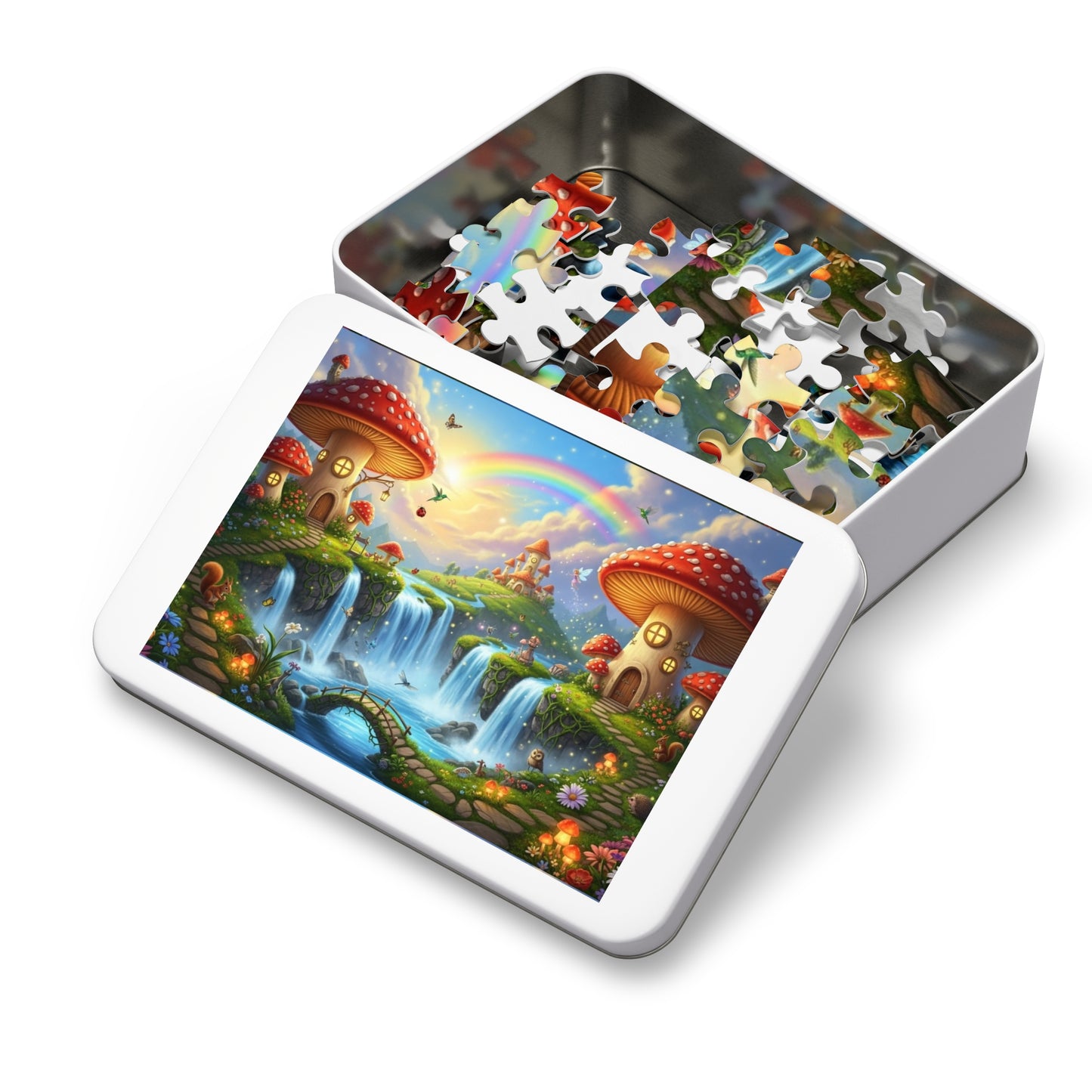 Mushroom Village Jigsaw Puzzle
