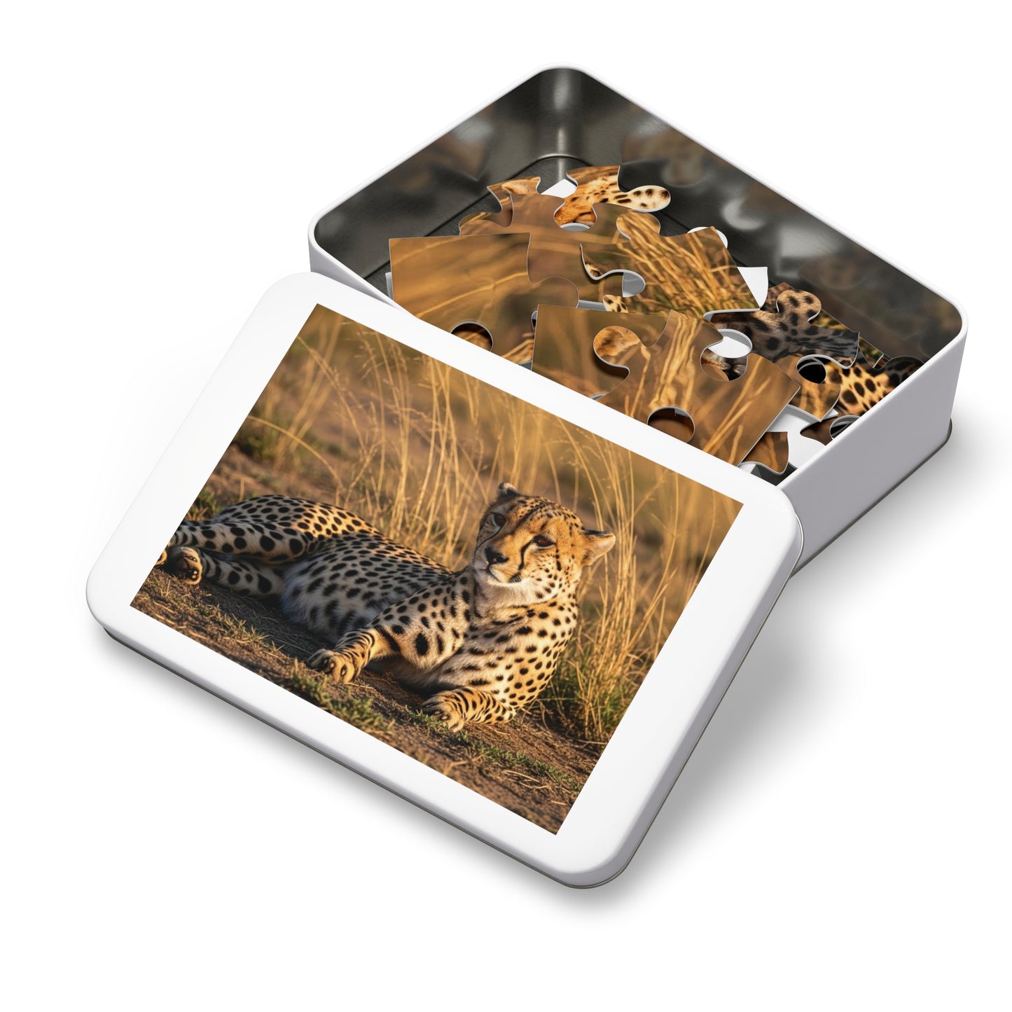 Cheetah Savannah Jigsaw Puzzle