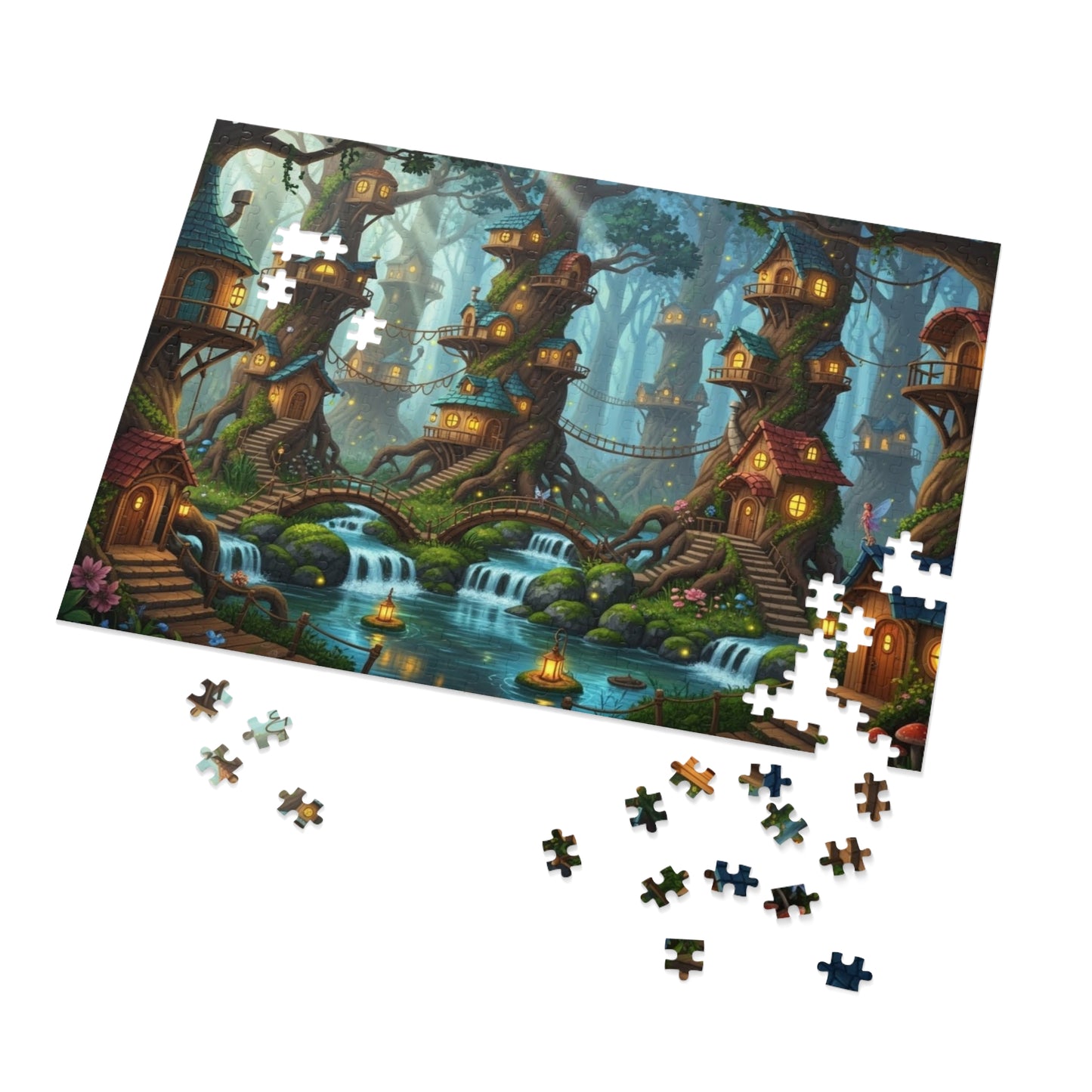 Enchanted Treehouse Village Puzzle