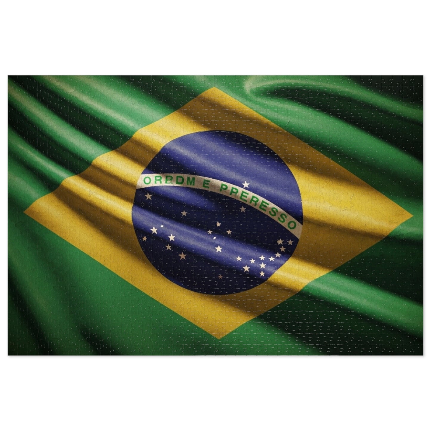 Brazil Flag Jigsaw Puzzle