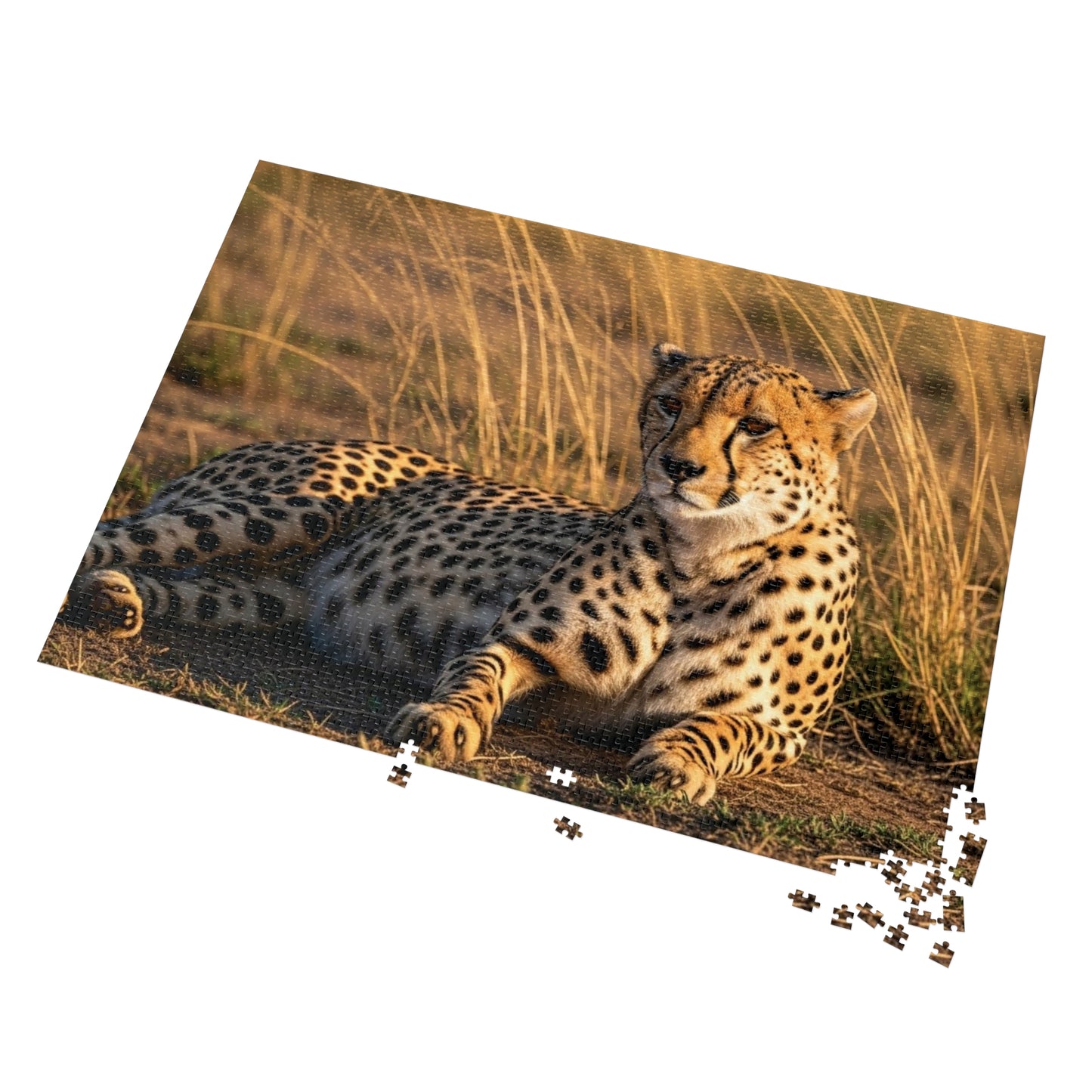 Cheetah Savannah Jigsaw Puzzle