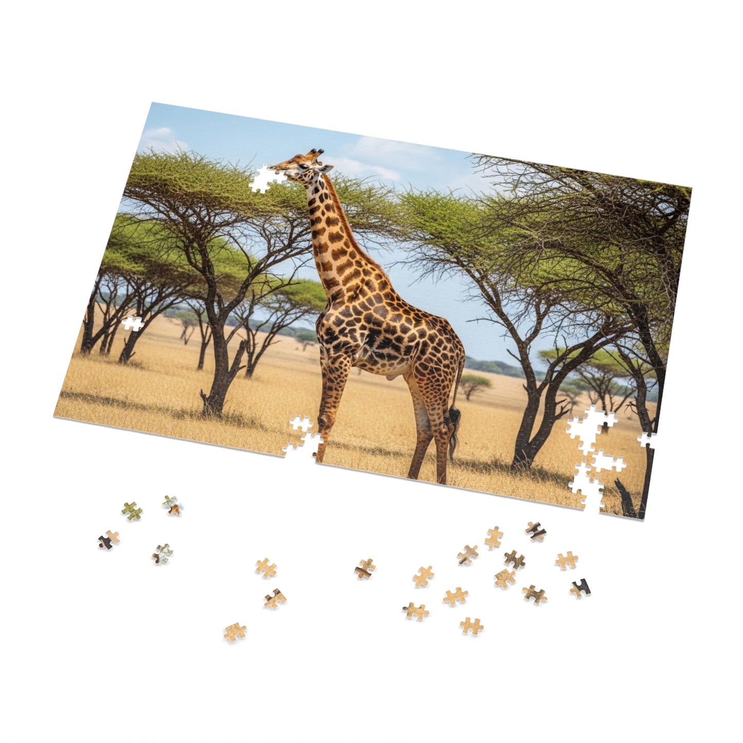 Giraffe Savannah Jigsaw Puzzle