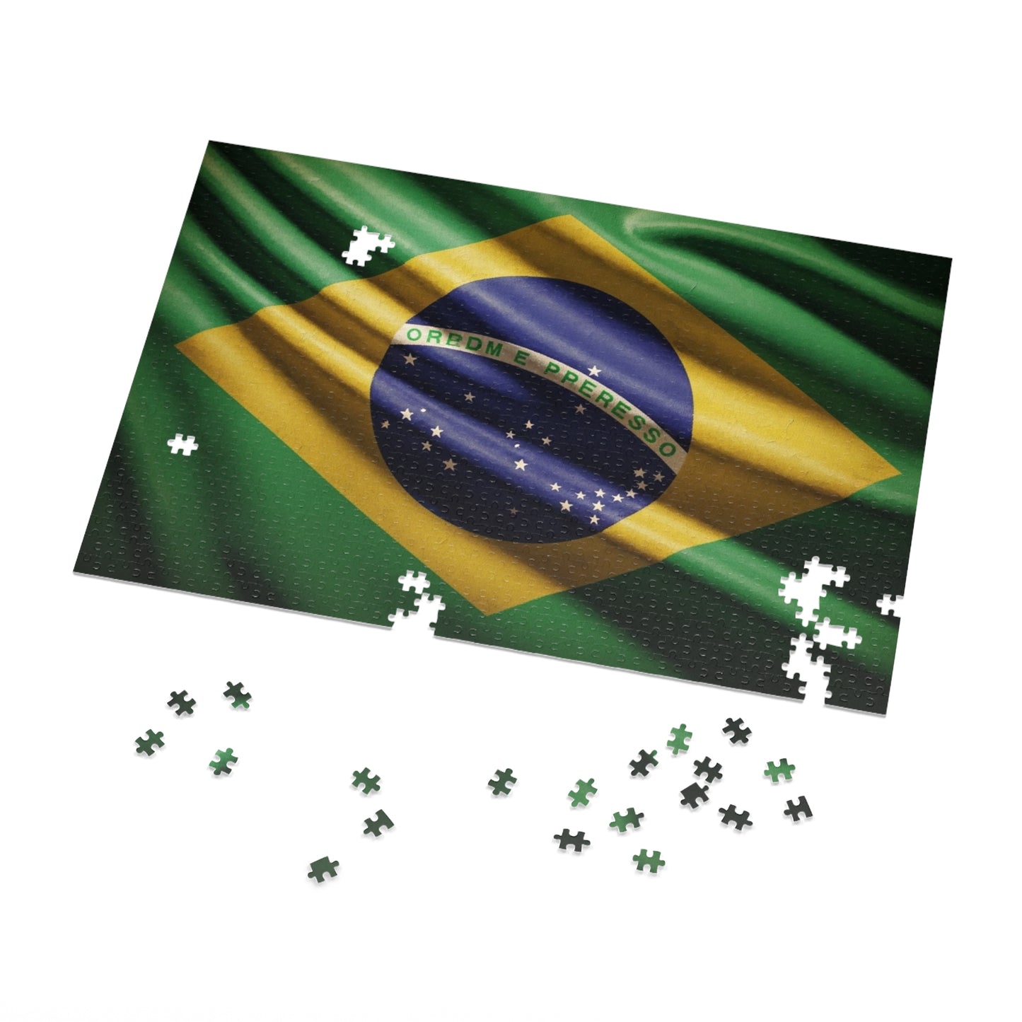 Brazil Flag Jigsaw Puzzle