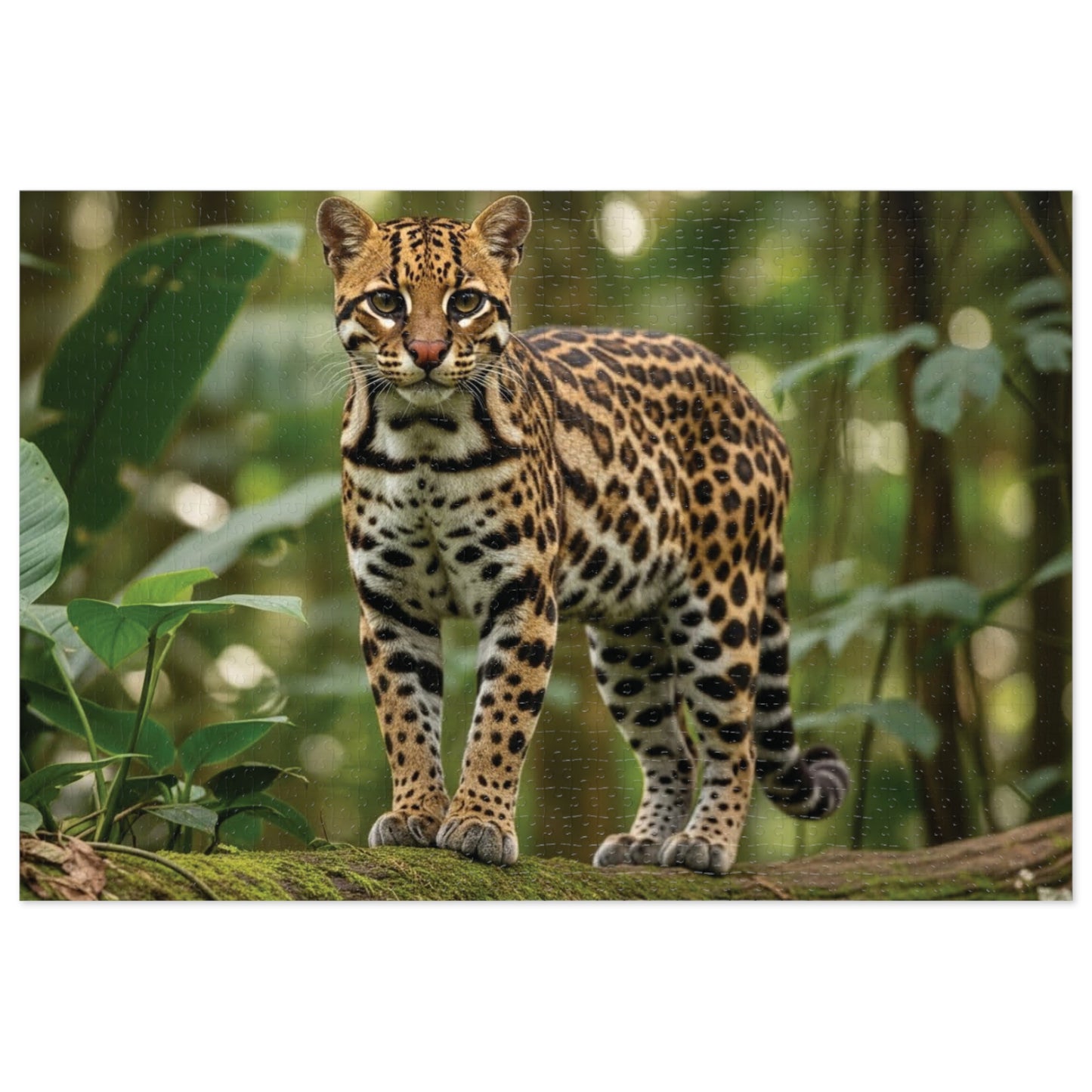 Ocelot Forest Jigsaw Puzzle