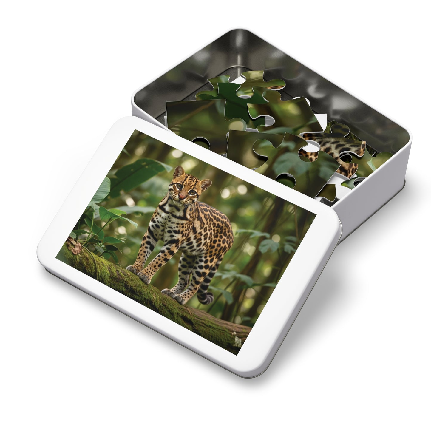 Ocelot Forest Jigsaw Puzzle