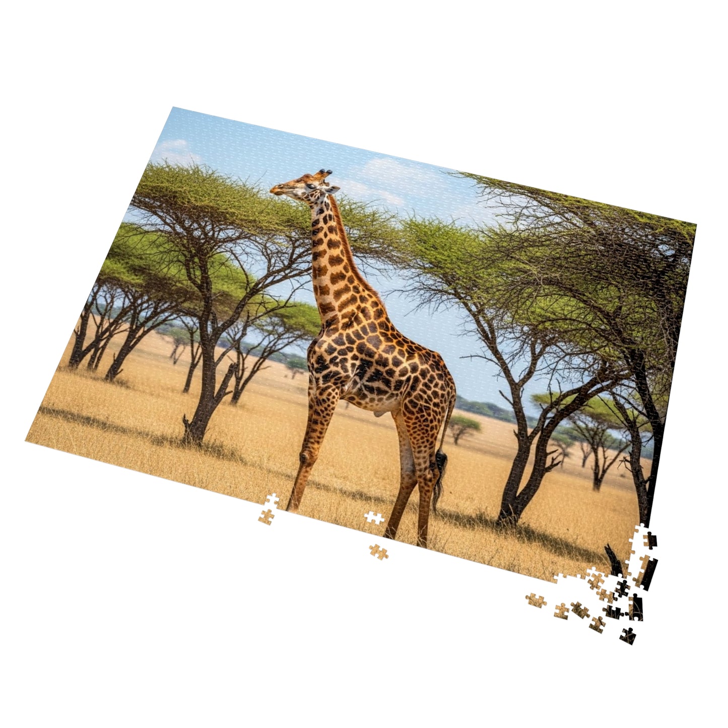Giraffe Savannah Jigsaw Puzzle