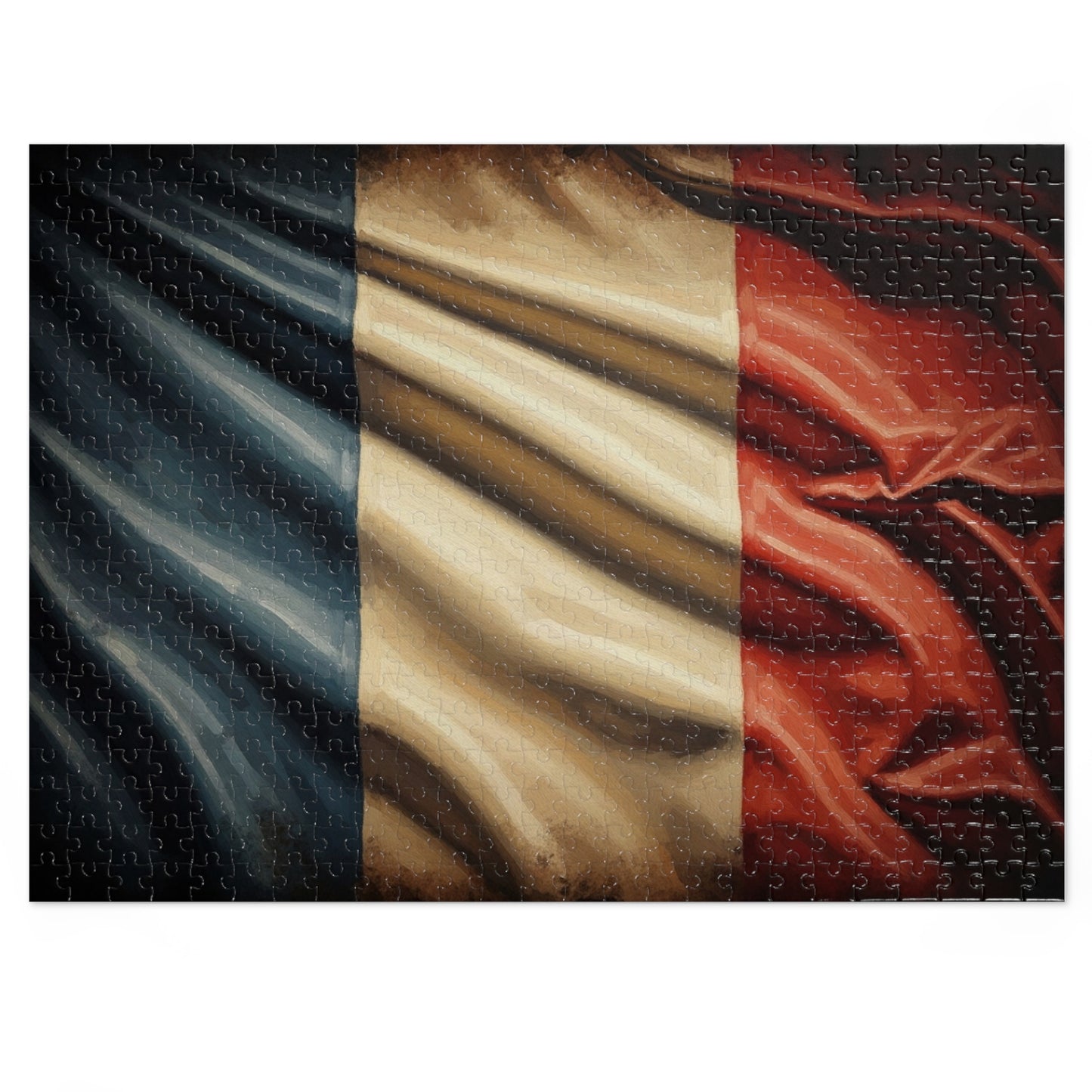 French Flag Jigsaw Puzzle