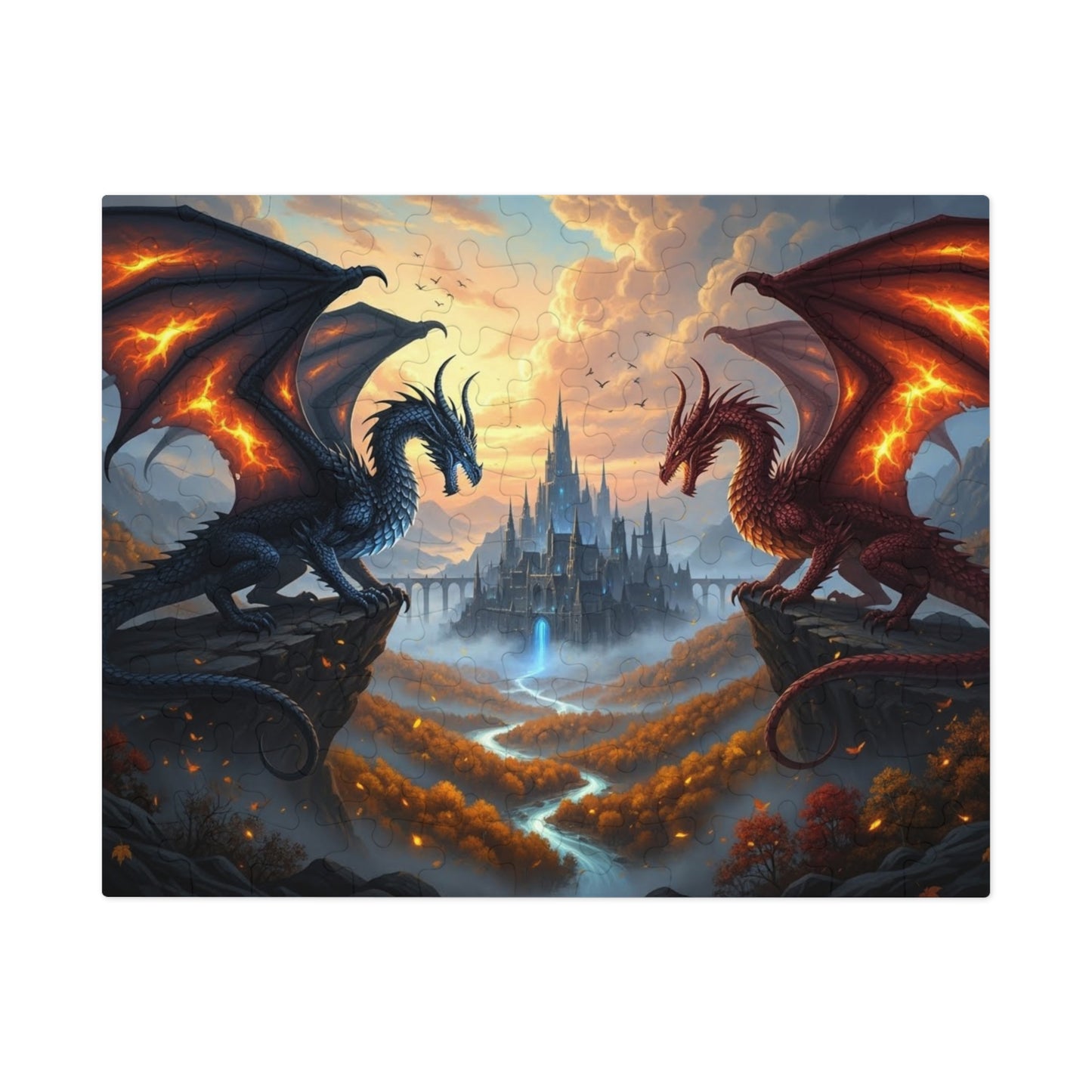 Dragon Battlefield Jigsaw Puzzle