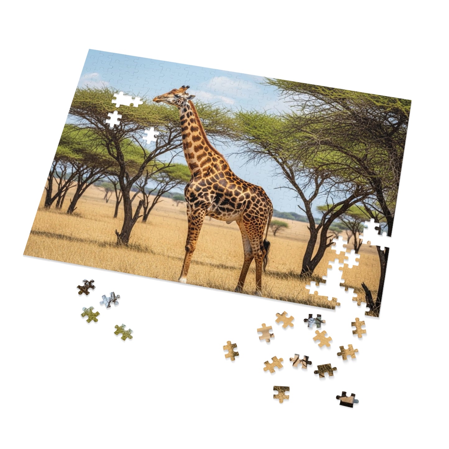 Giraffe Savannah Jigsaw Puzzle