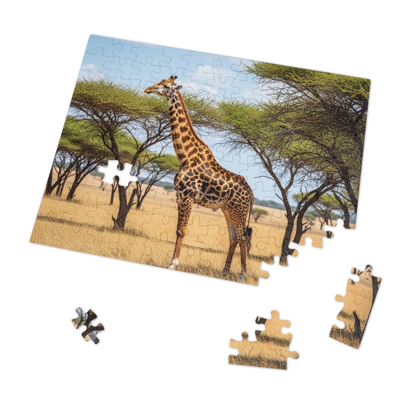 Giraffe Savannah Jigsaw Puzzle