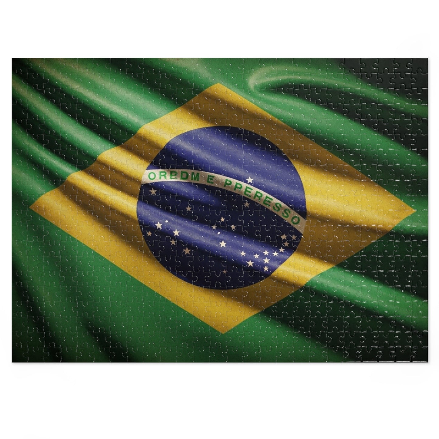 Brazil Flag Jigsaw Puzzle