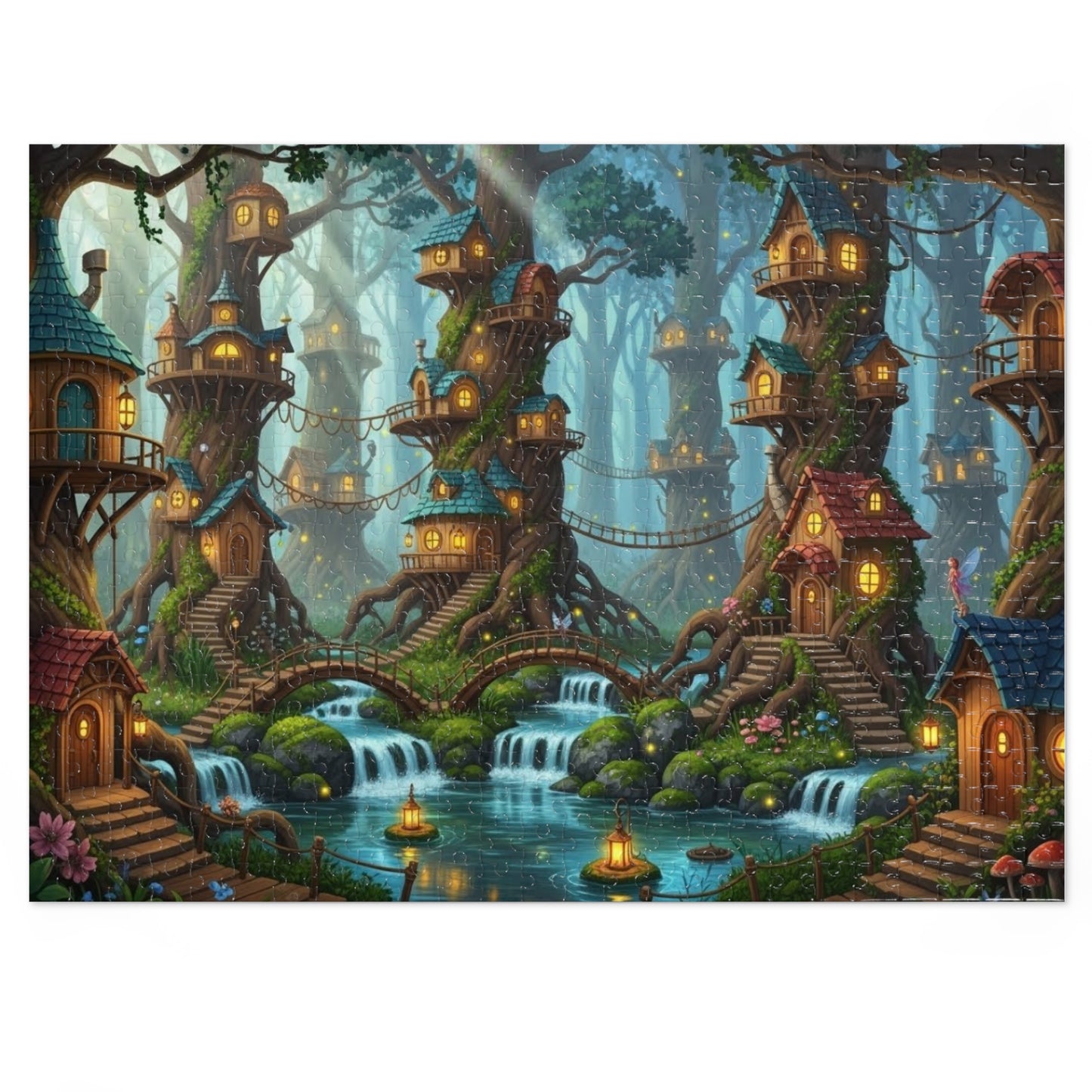 Enchanted Treehouse Village Puzzle