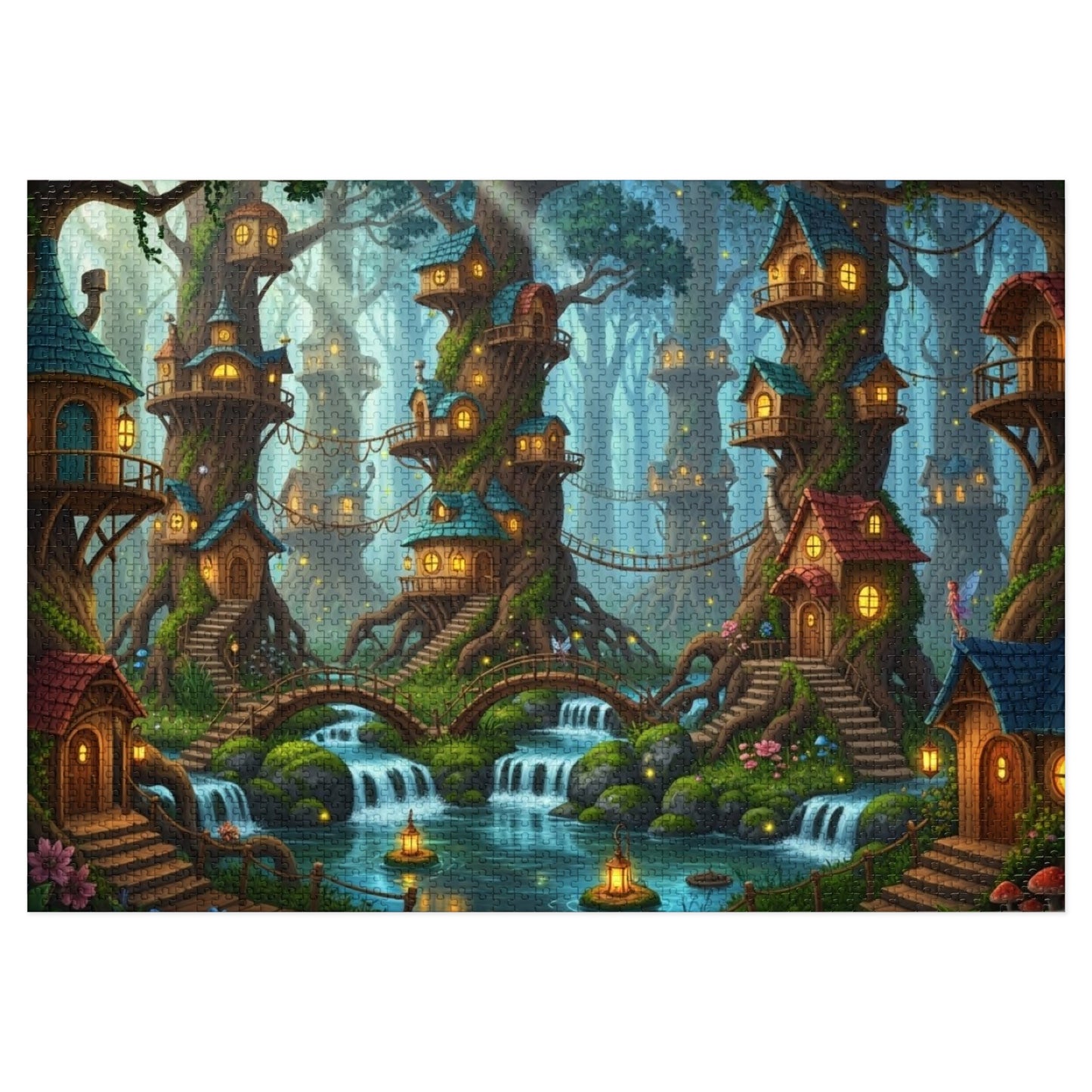 Enchanted Treehouse Village Puzzle