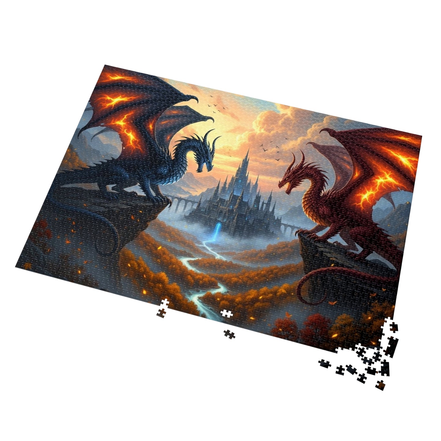 Dragon Battlefield Jigsaw Puzzle