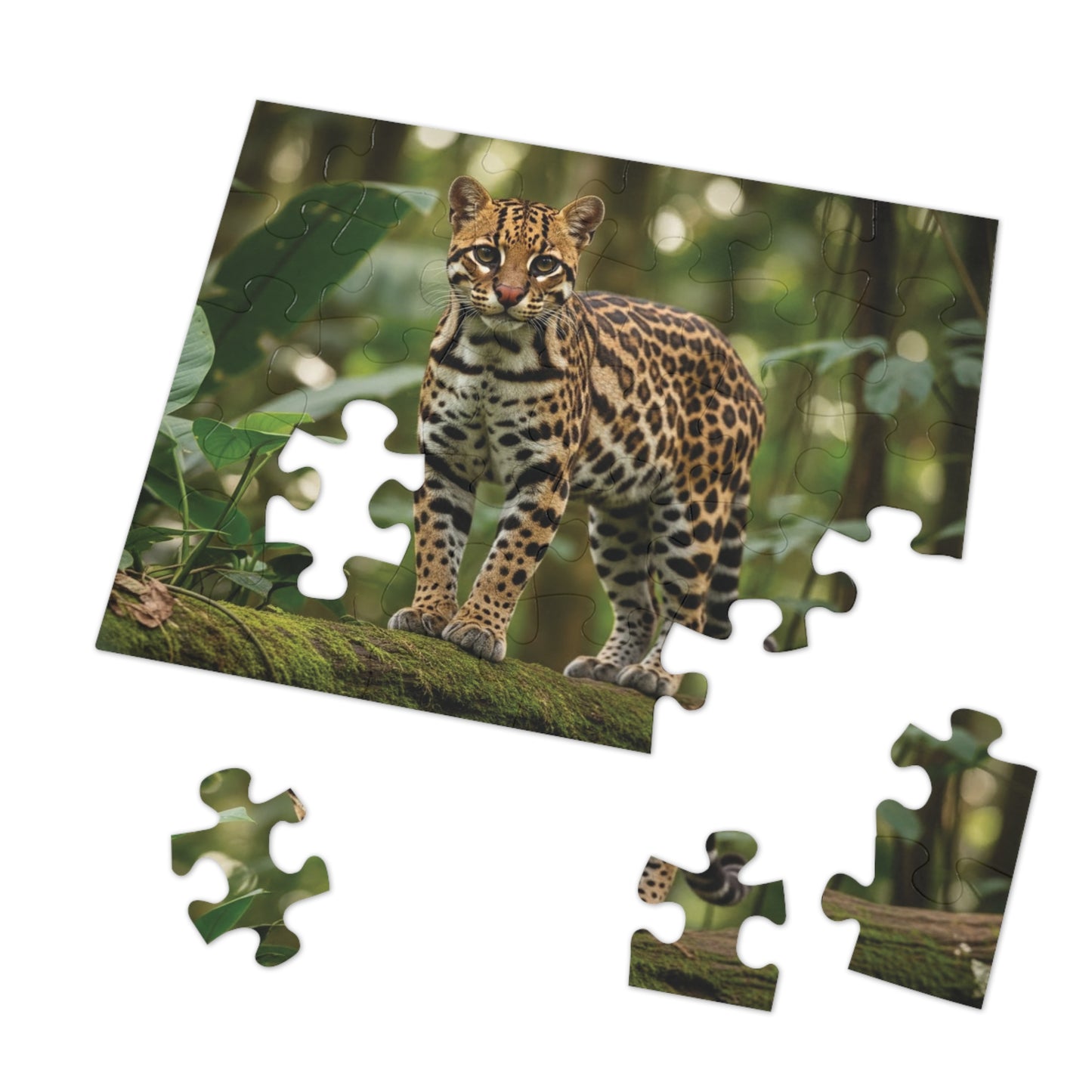 Ocelot Forest Jigsaw Puzzle