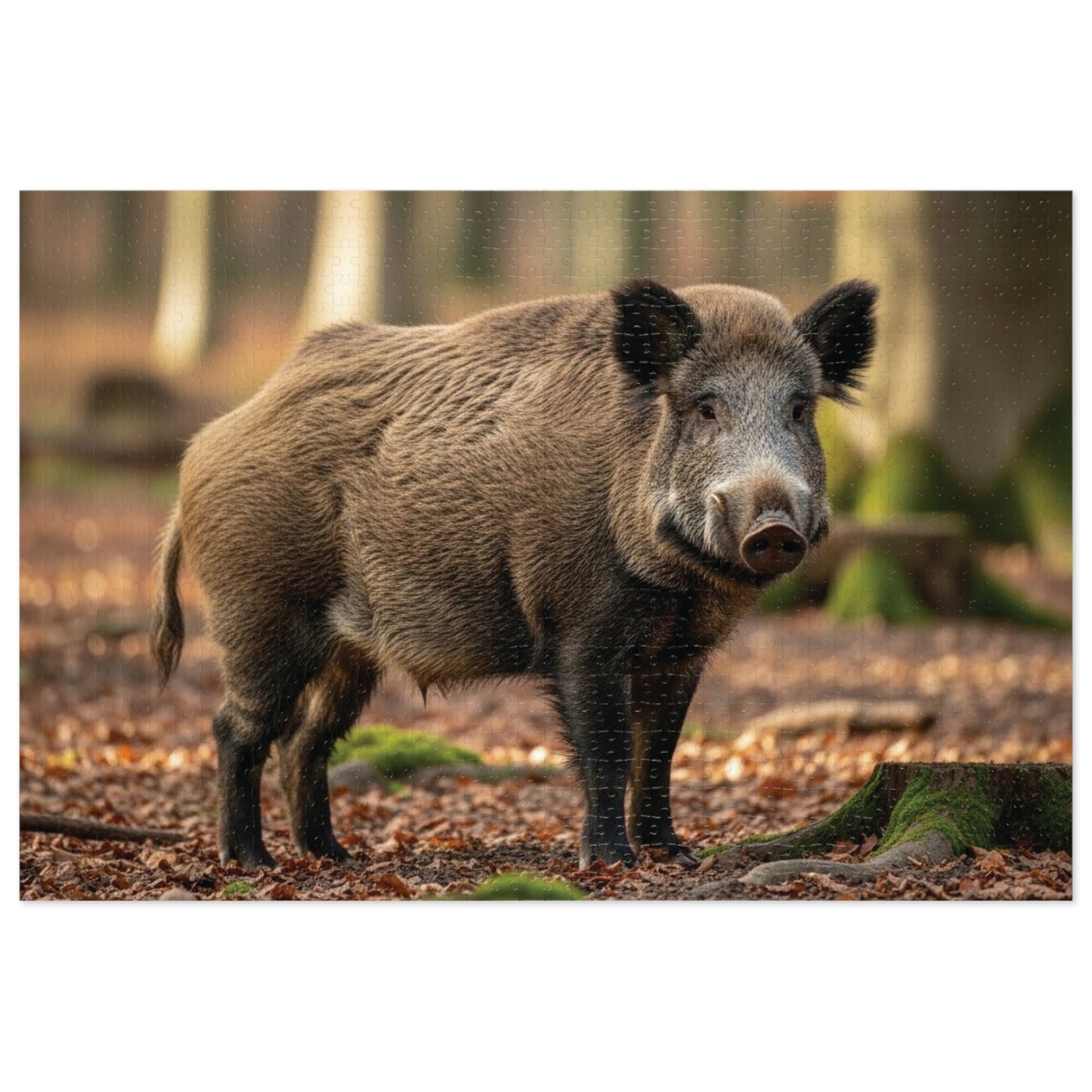 Wild Boar Jigsaw Puzzle