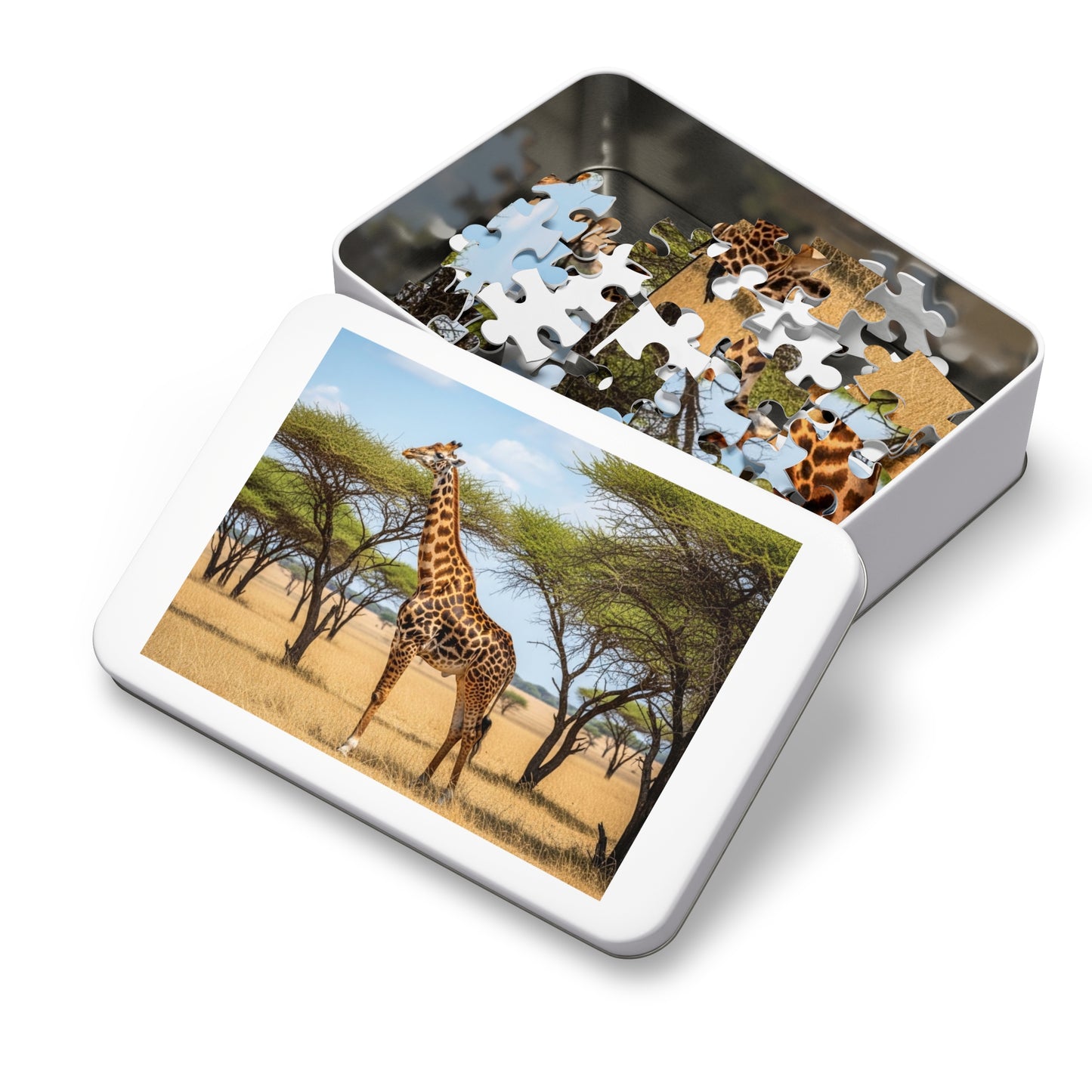 Giraffe Savannah Jigsaw Puzzle
