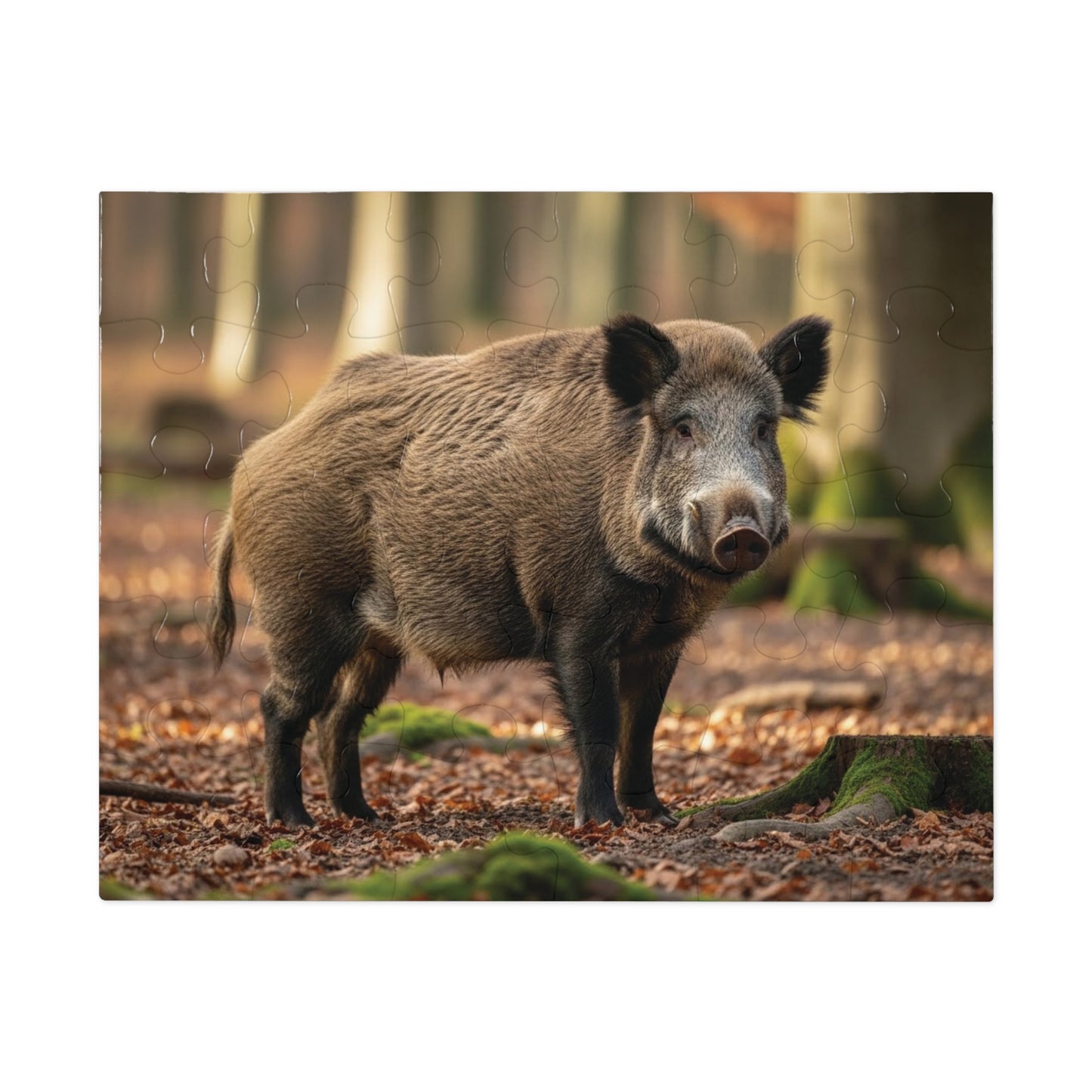 Wild Boar Jigsaw Puzzle