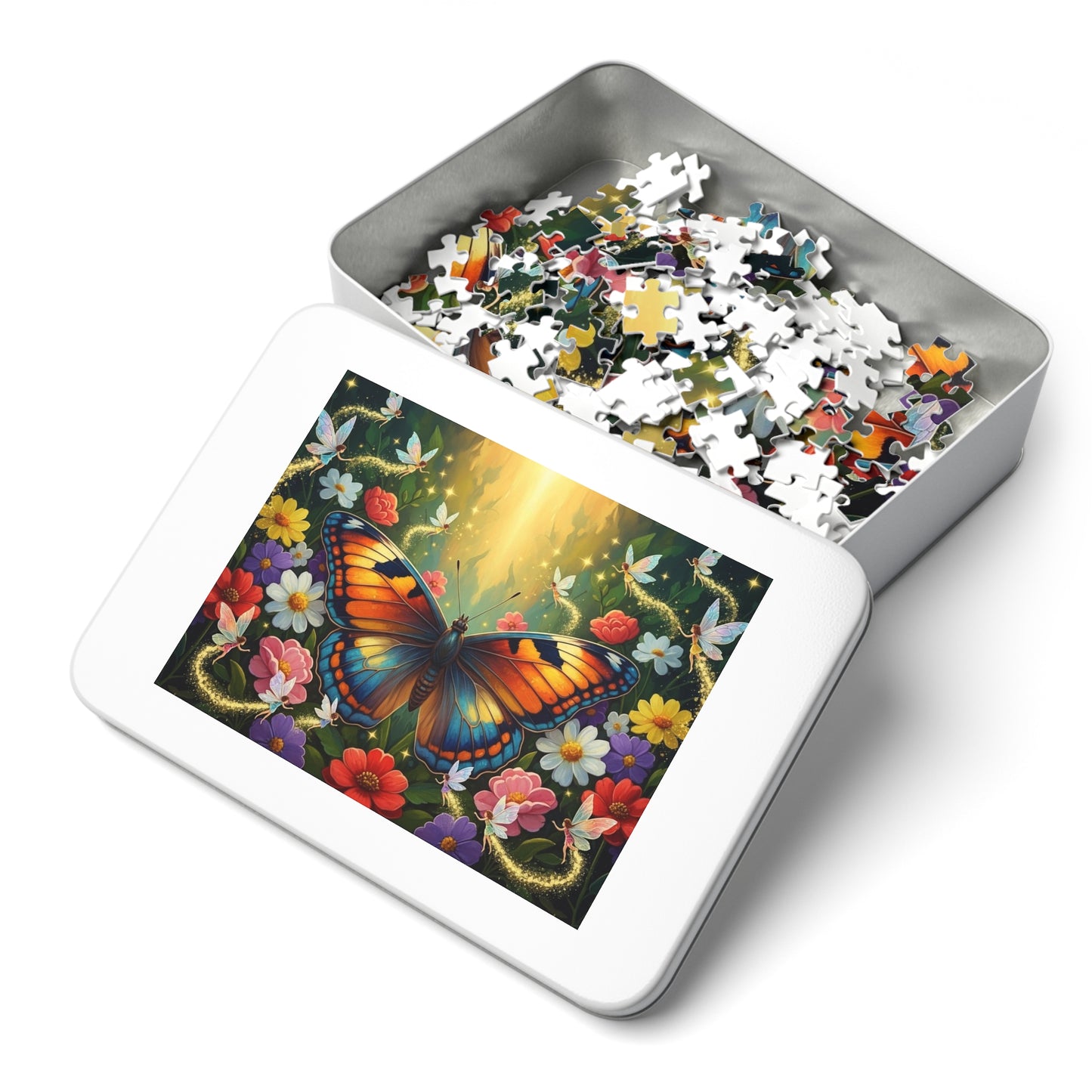 Magical Butterfly Garden Jigsaw Puzzle