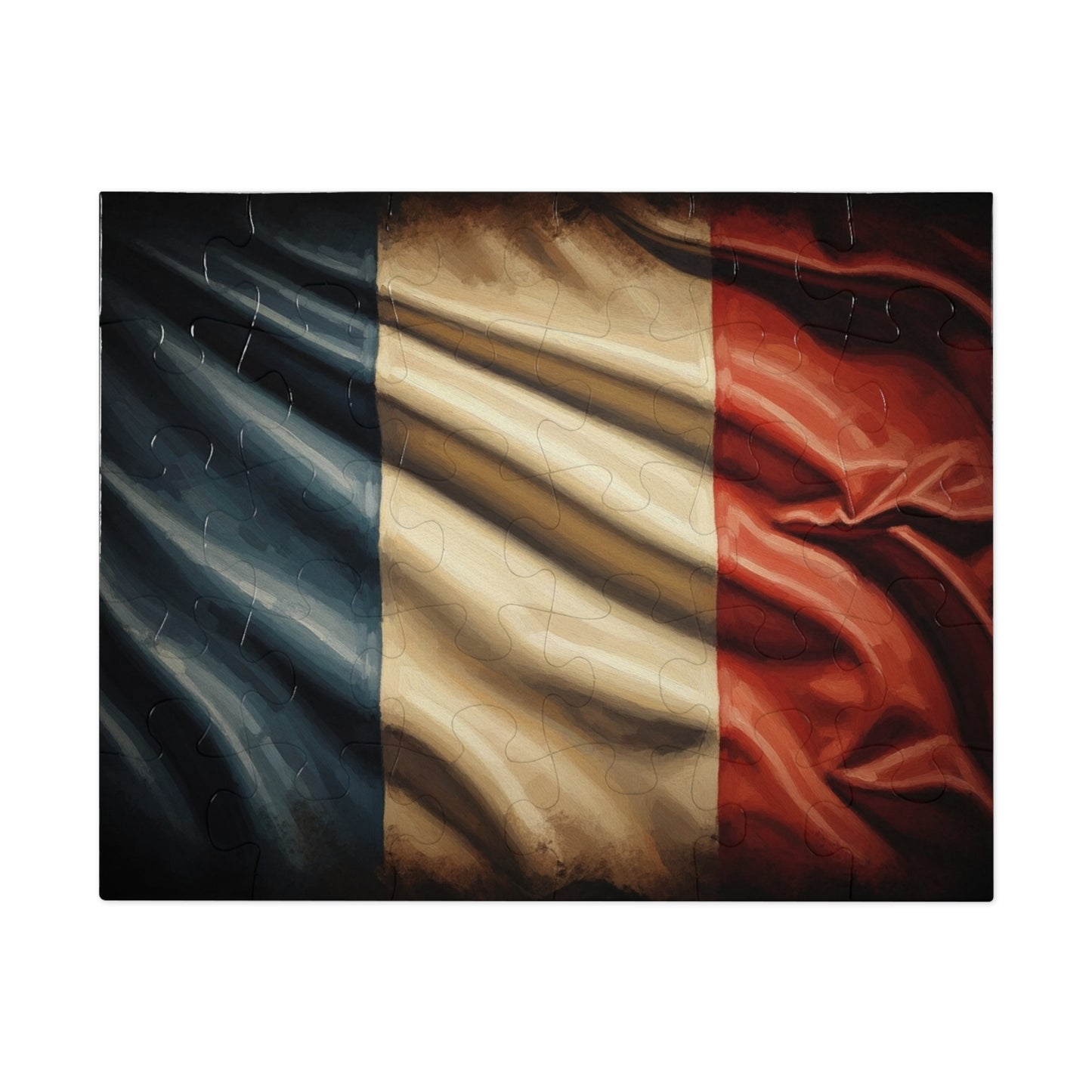 French Flag Jigsaw Puzzle