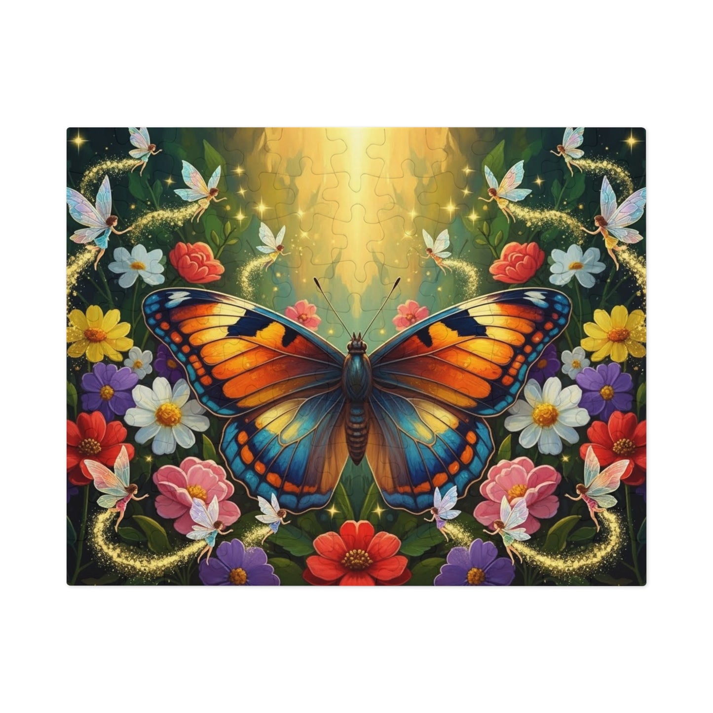Magical Butterfly Garden Jigsaw Puzzle